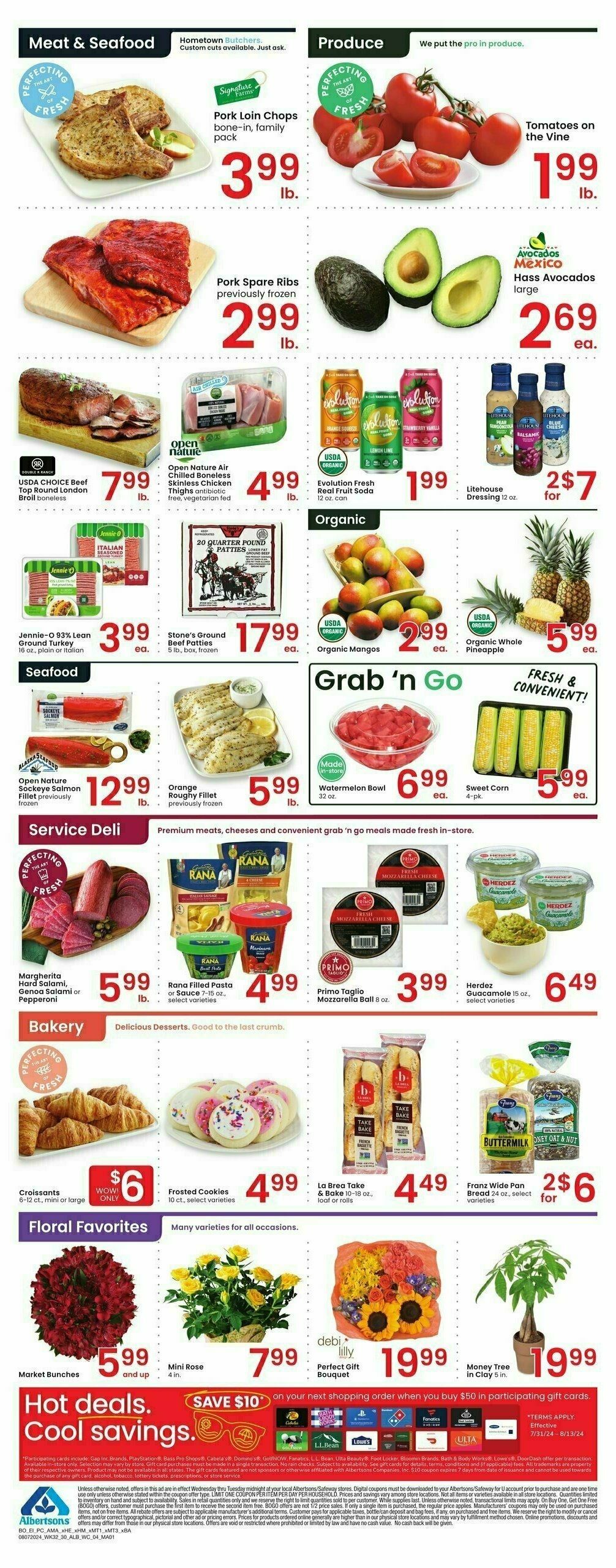 Albertsons Weekly Ad from August 7