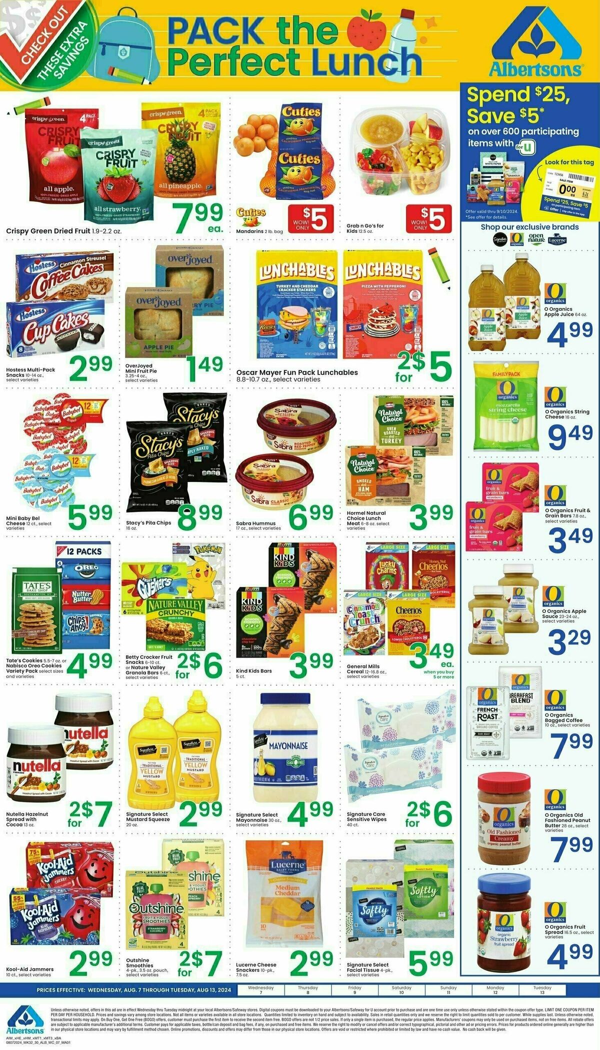 Albertsons Weekly Ad from August 7