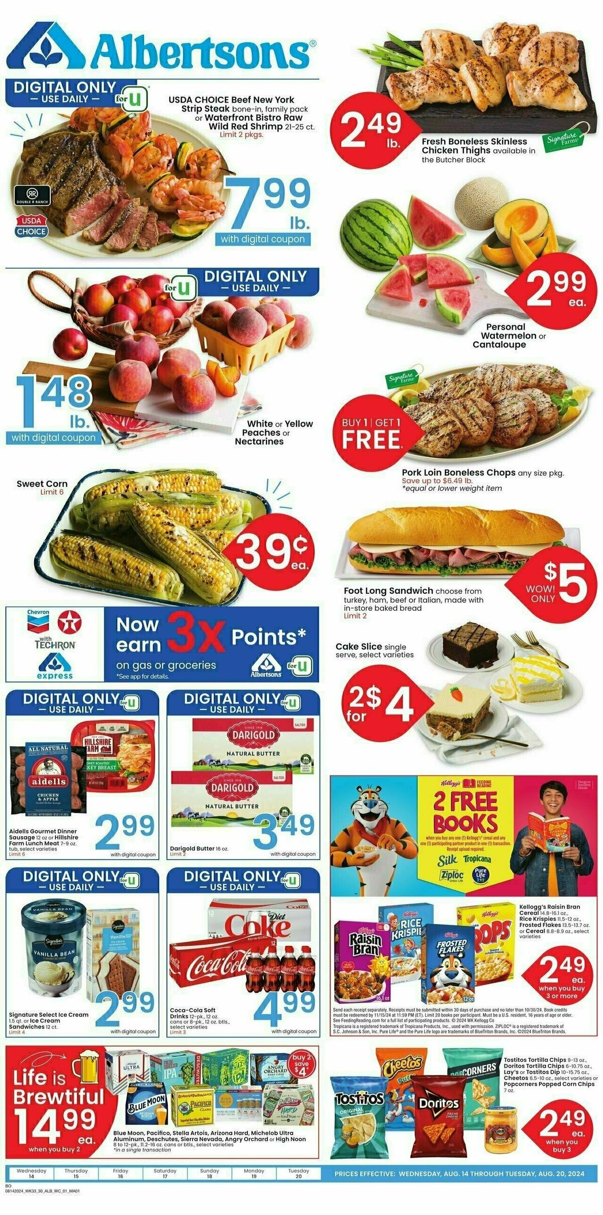 Albertsons Weekly Ad from August 14