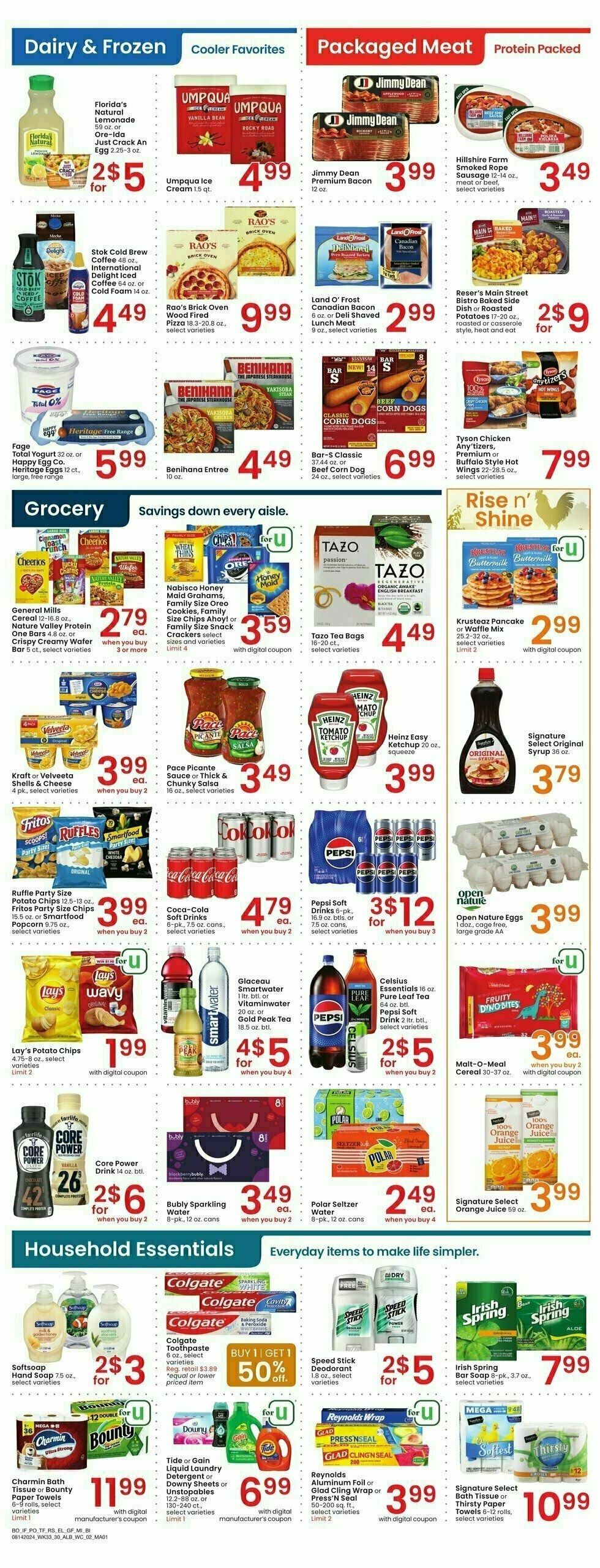 Albertsons Weekly Ad from August 14