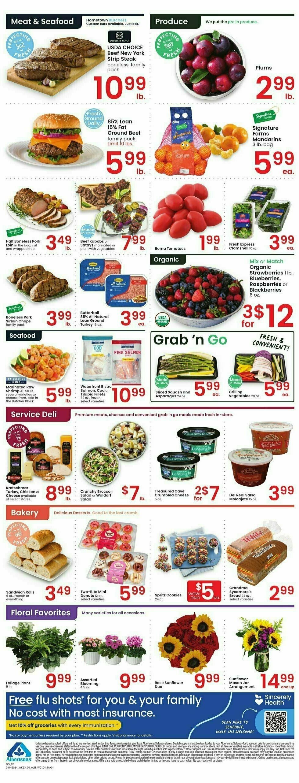 Albertsons Weekly Ad from August 14