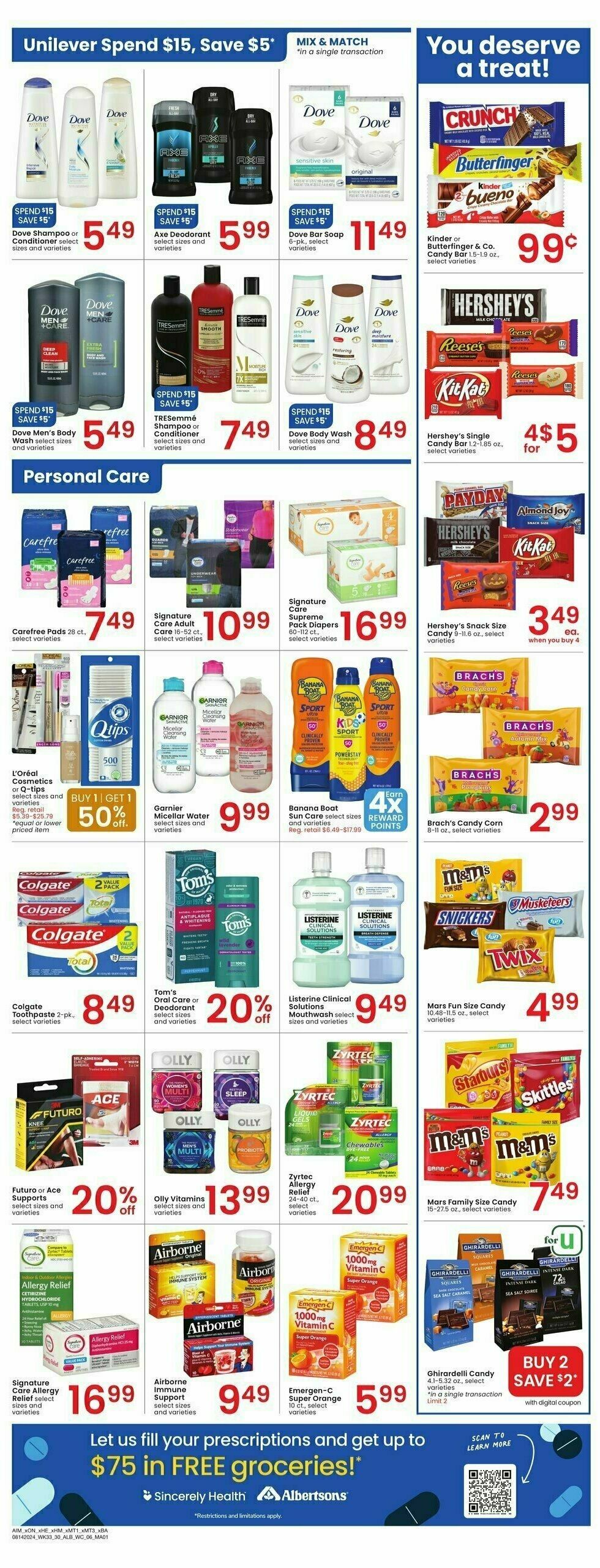 Albertsons Weekly Ad from August 14