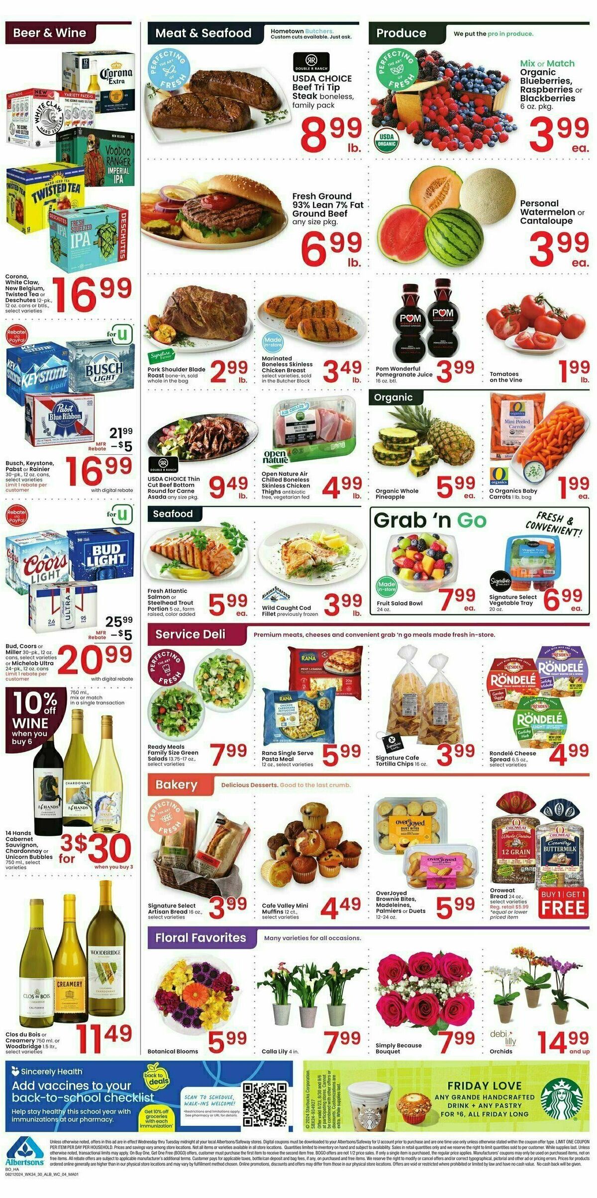 Albertsons Weekly Ad from August 21