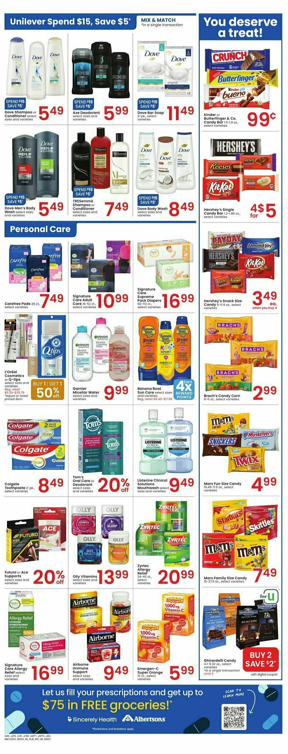 Albertsons Weekly Ad from August 21