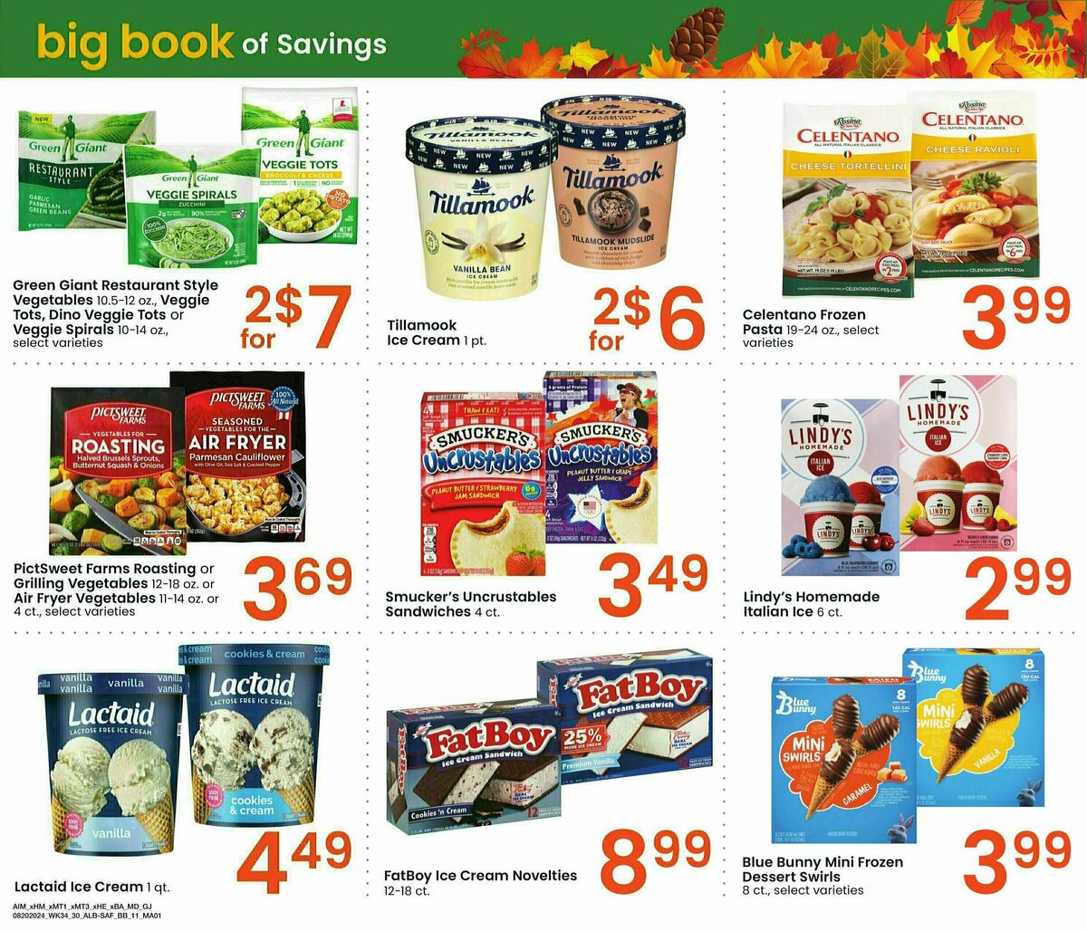 Albertsons Big Book of Savings Weekly Ad from August 20