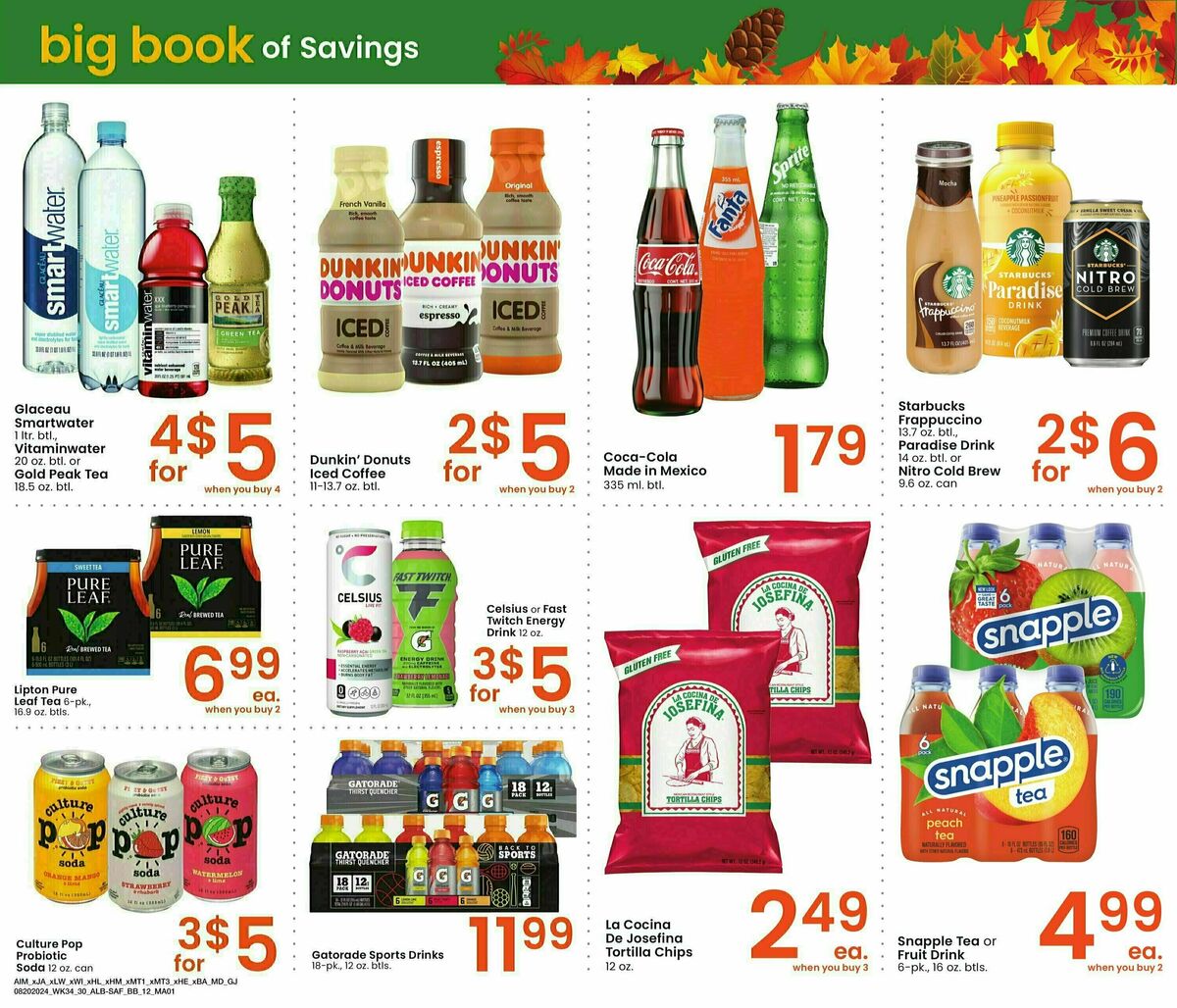 Albertsons Big Book of Savings Weekly Ad from August 20