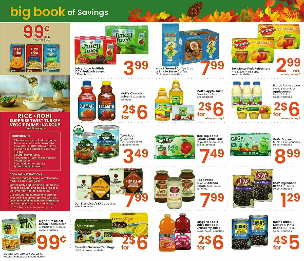 Albertsons Big Book of Savings Weekly Ad from August 20