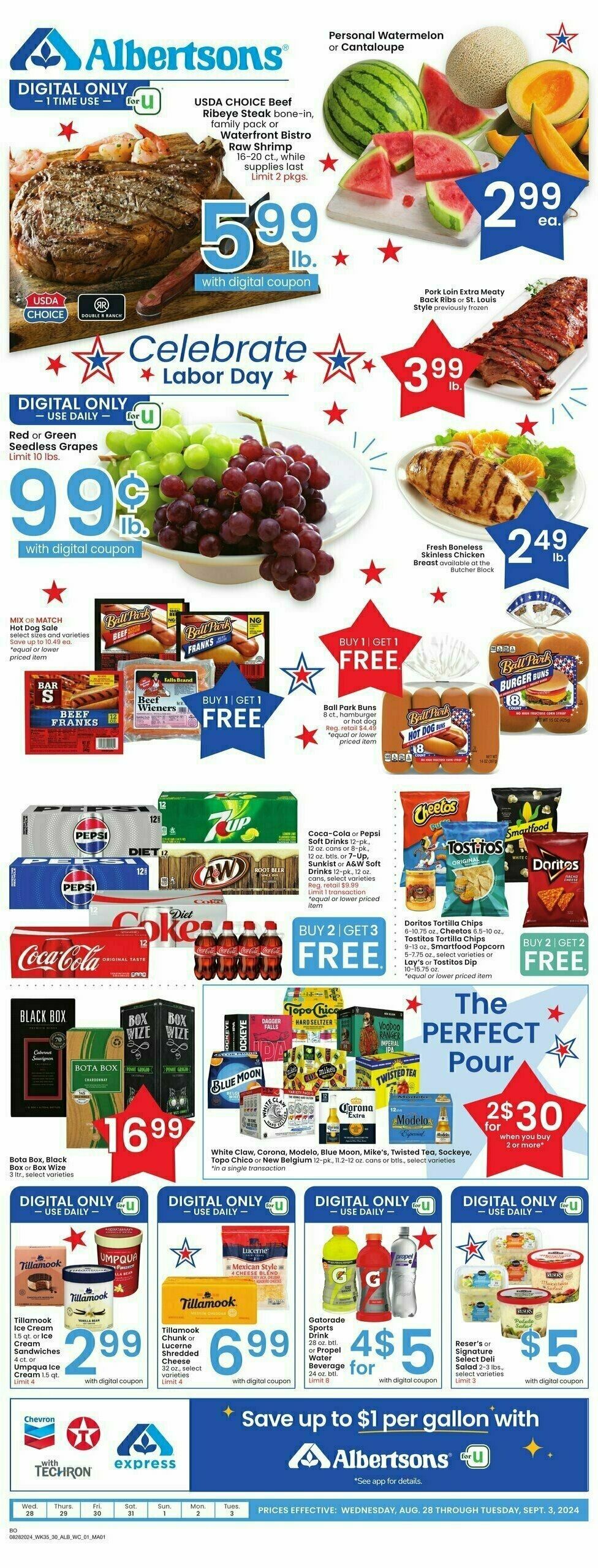 Albertsons Weekly Ad from August 28