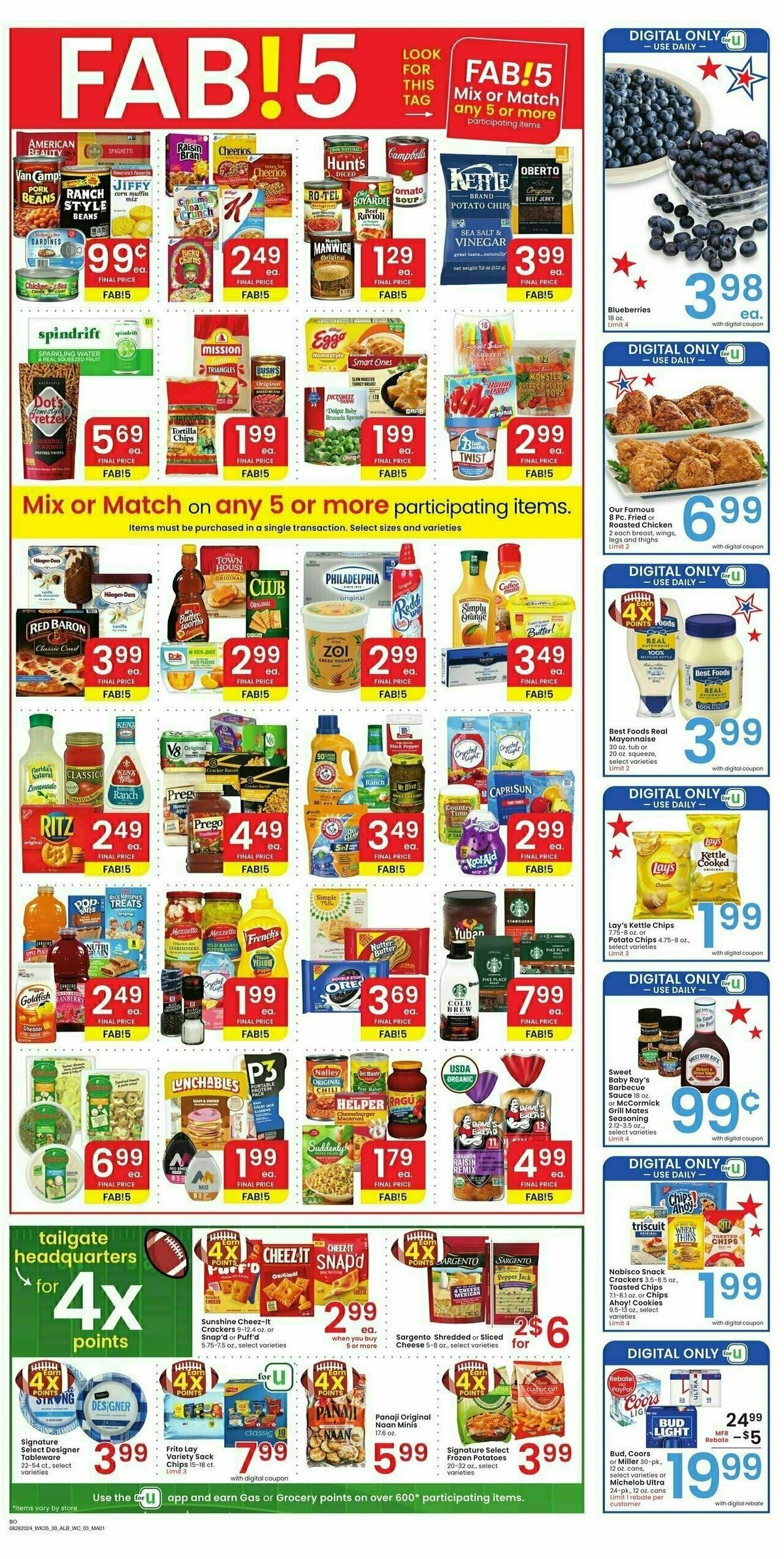 Albertsons Weekly Ad from August 28