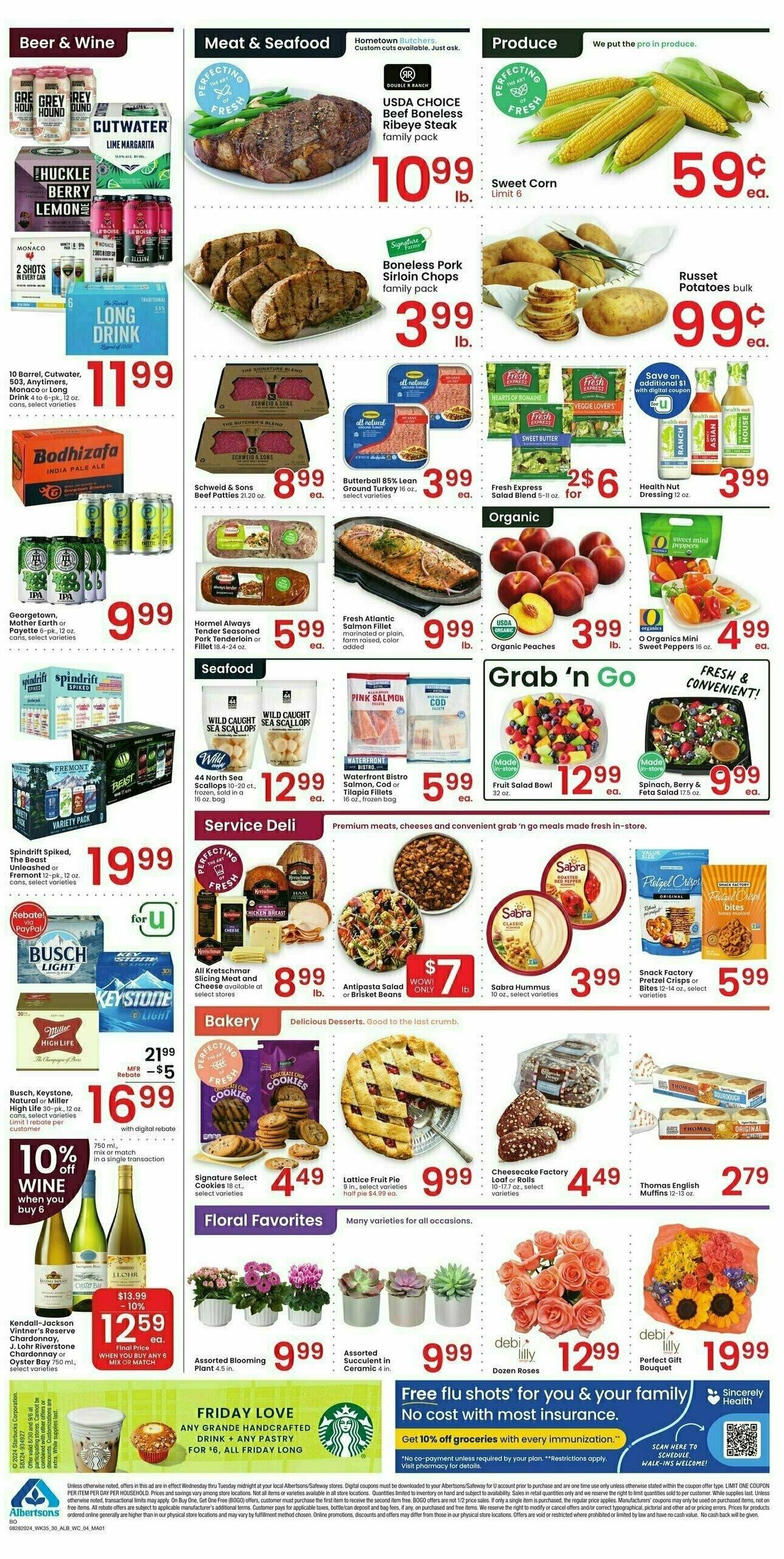 Albertsons Weekly Ad from August 28