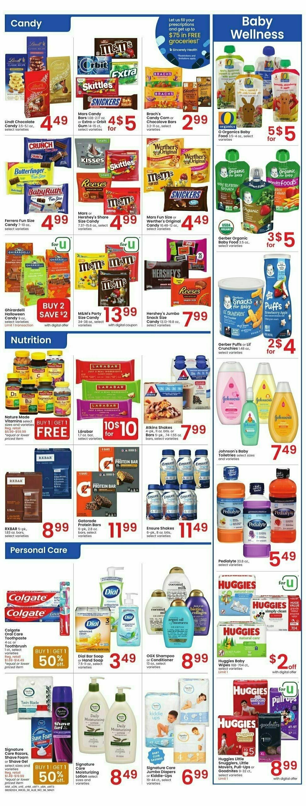 Albertsons Weekly Ad from August 28