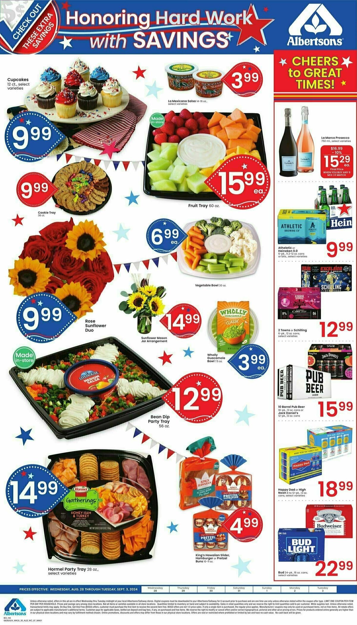 Albertsons Weekly Ad from August 28