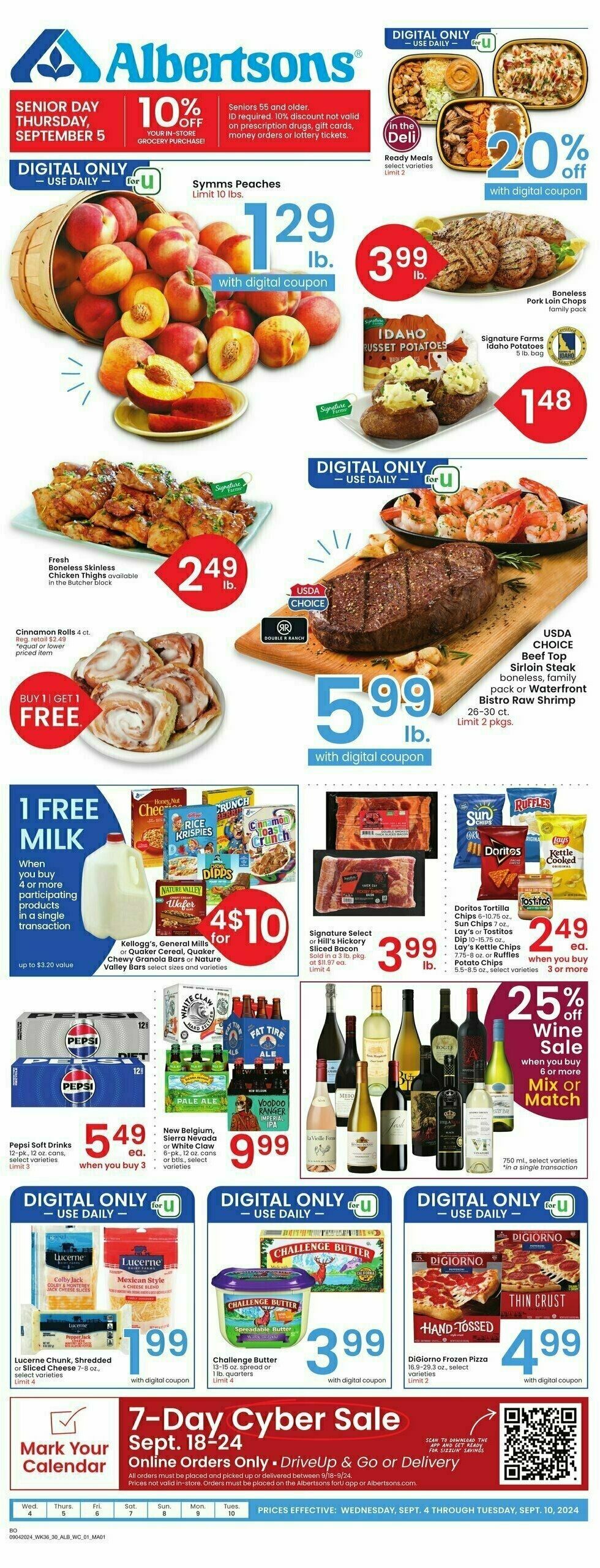 Albertsons Weekly Ad from September 4