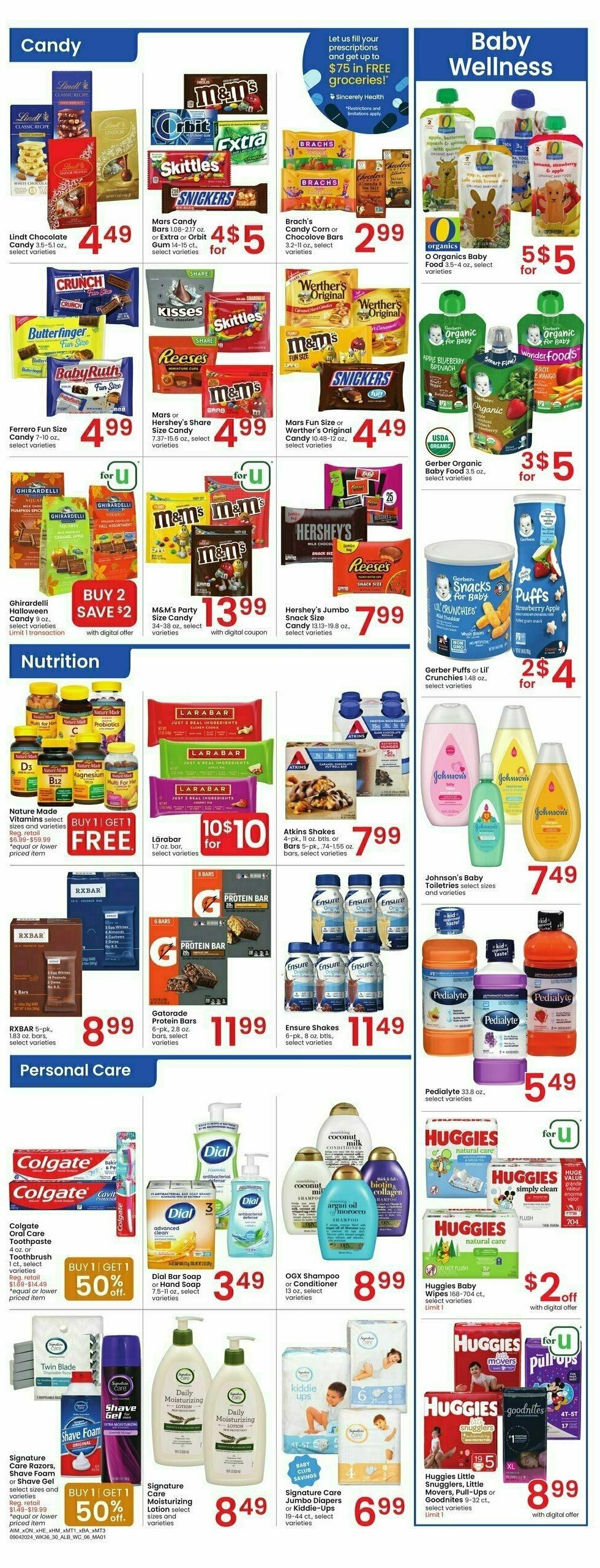 Albertsons Weekly Ad from September 4