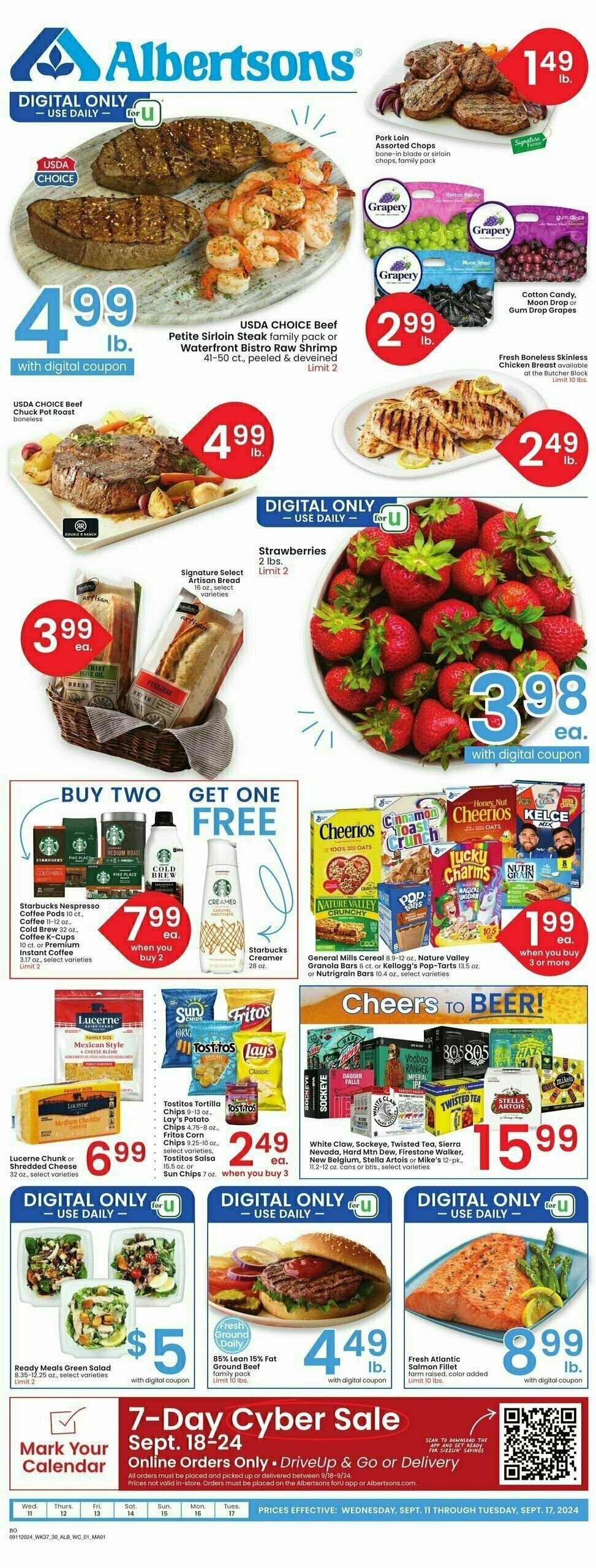 Albertsons Weekly Ad from September 11