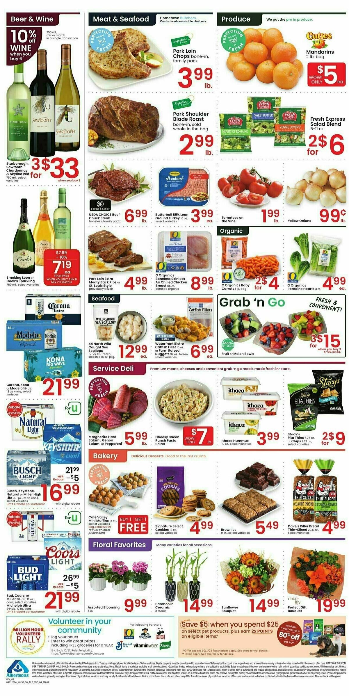 Albertsons Weekly Ad from September 11