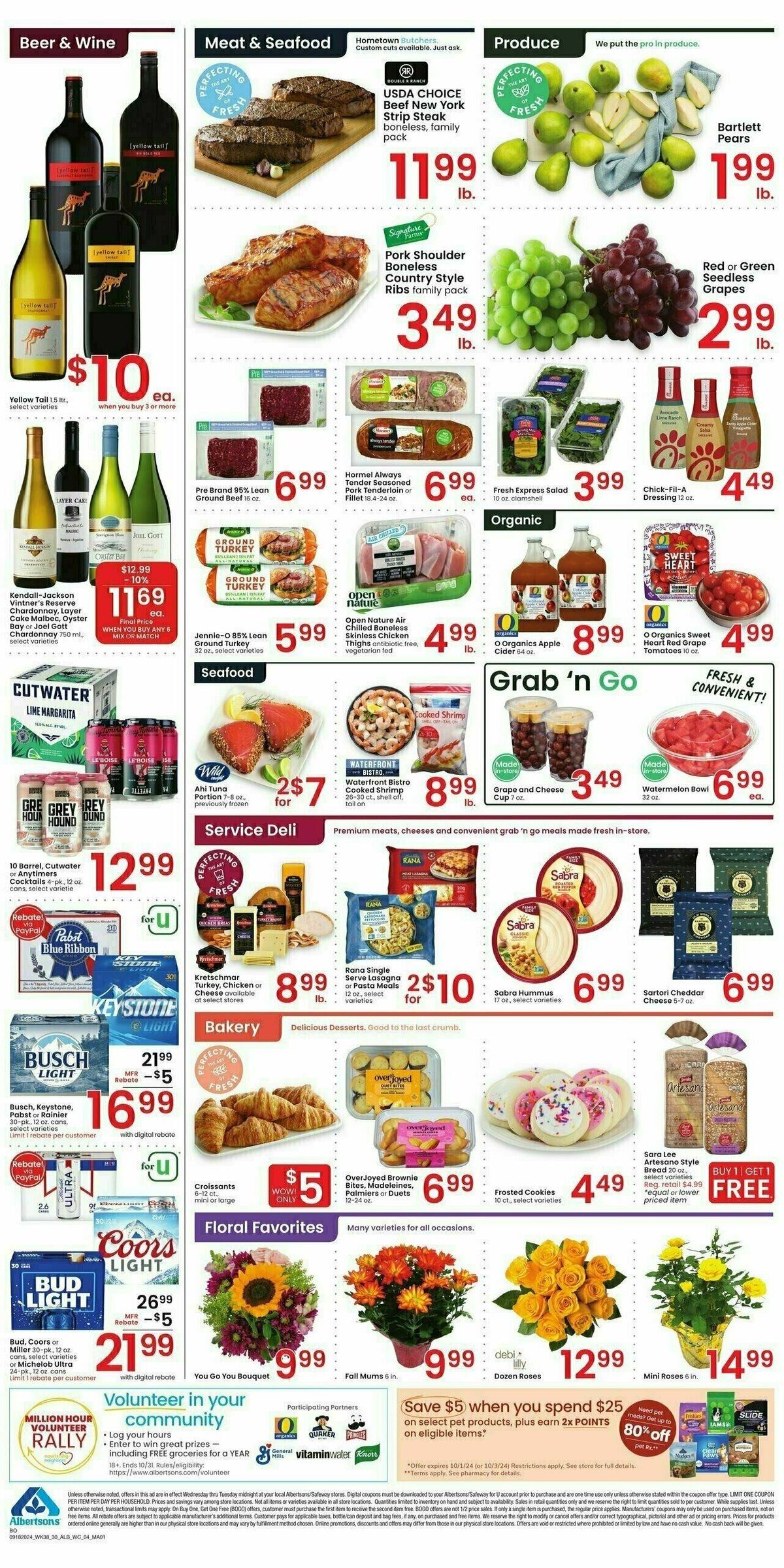 Albertsons Weekly Ad from September 18