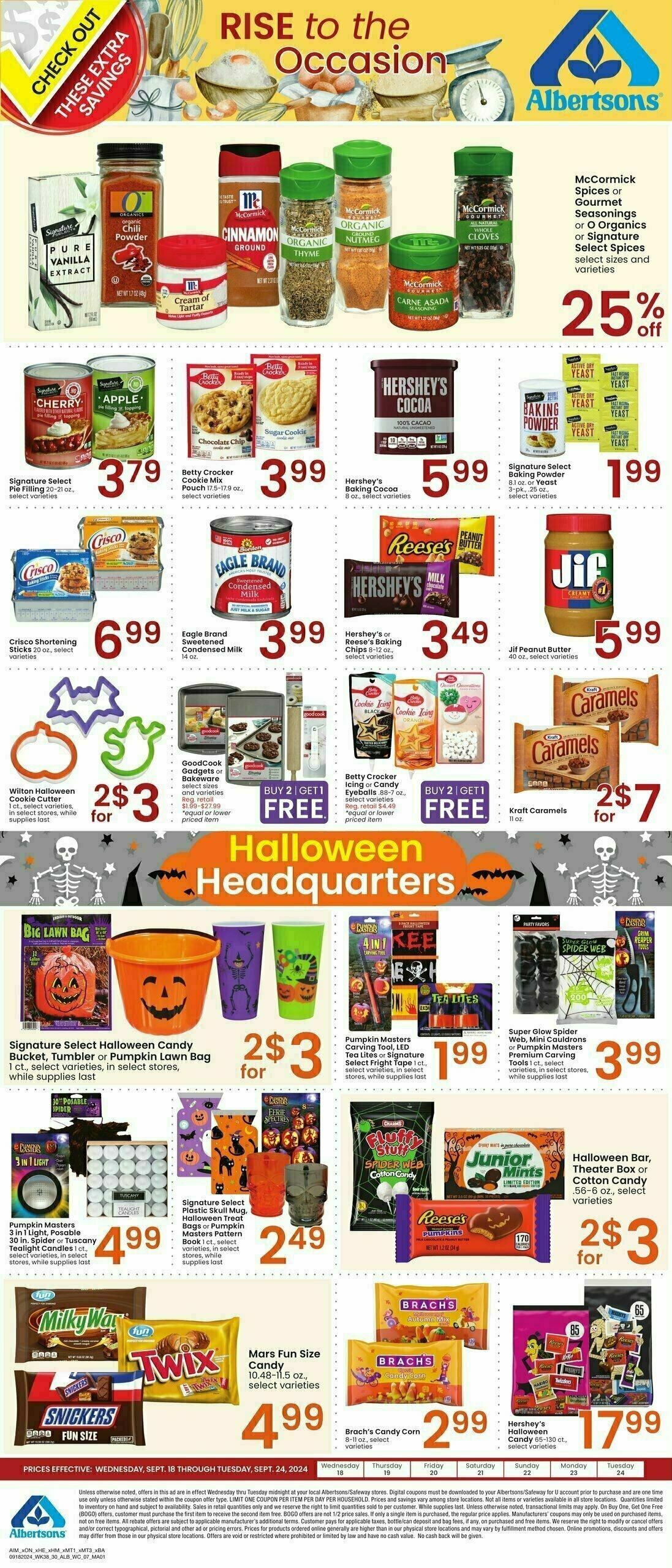 Albertsons Weekly Ad from September 18