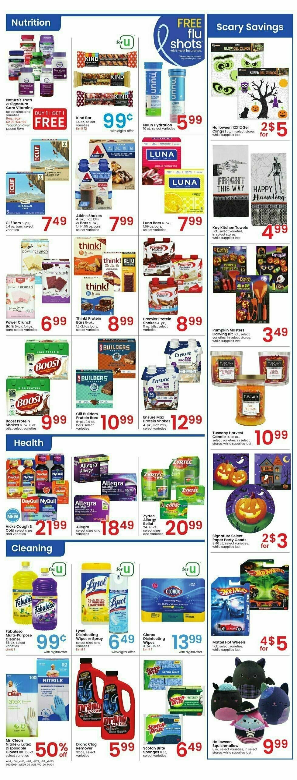 Albertsons Weekly Ad from September 25