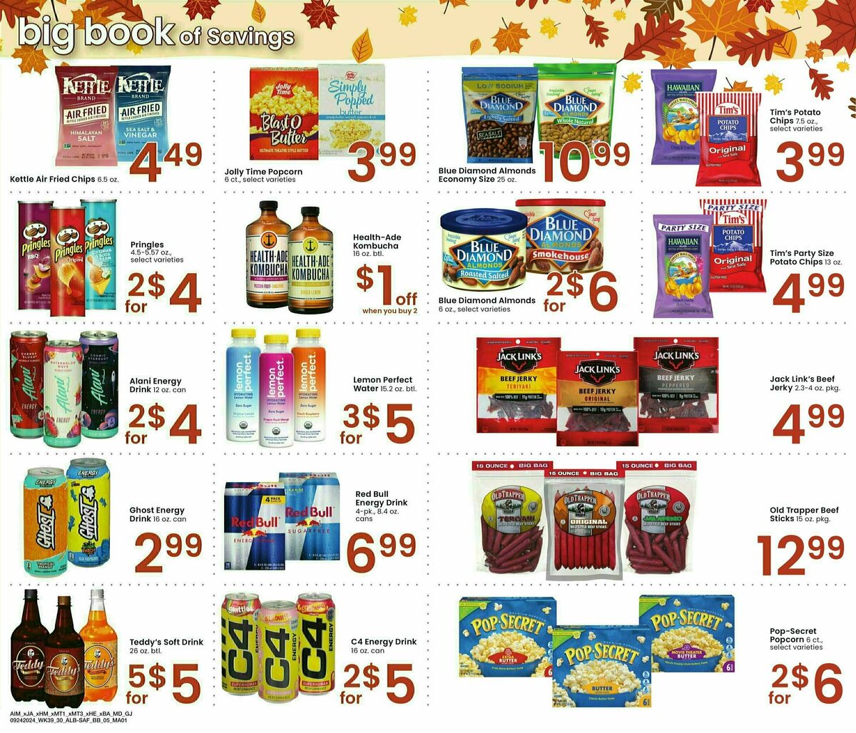 Albertsons Big Book of Savings Weekly Ad from September 24