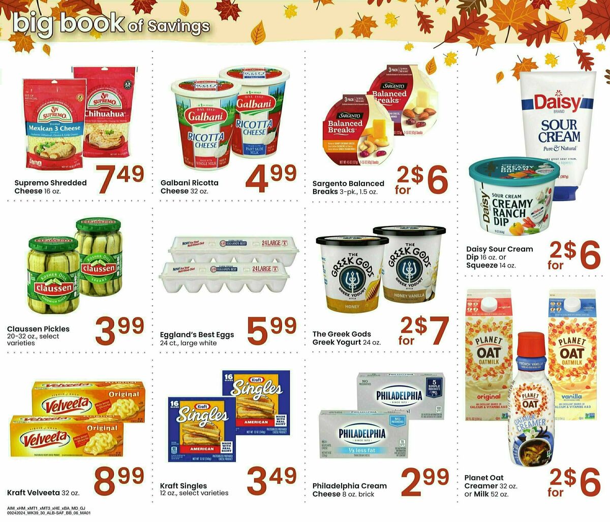 Albertsons Big Book of Savings Weekly Ad from September 24