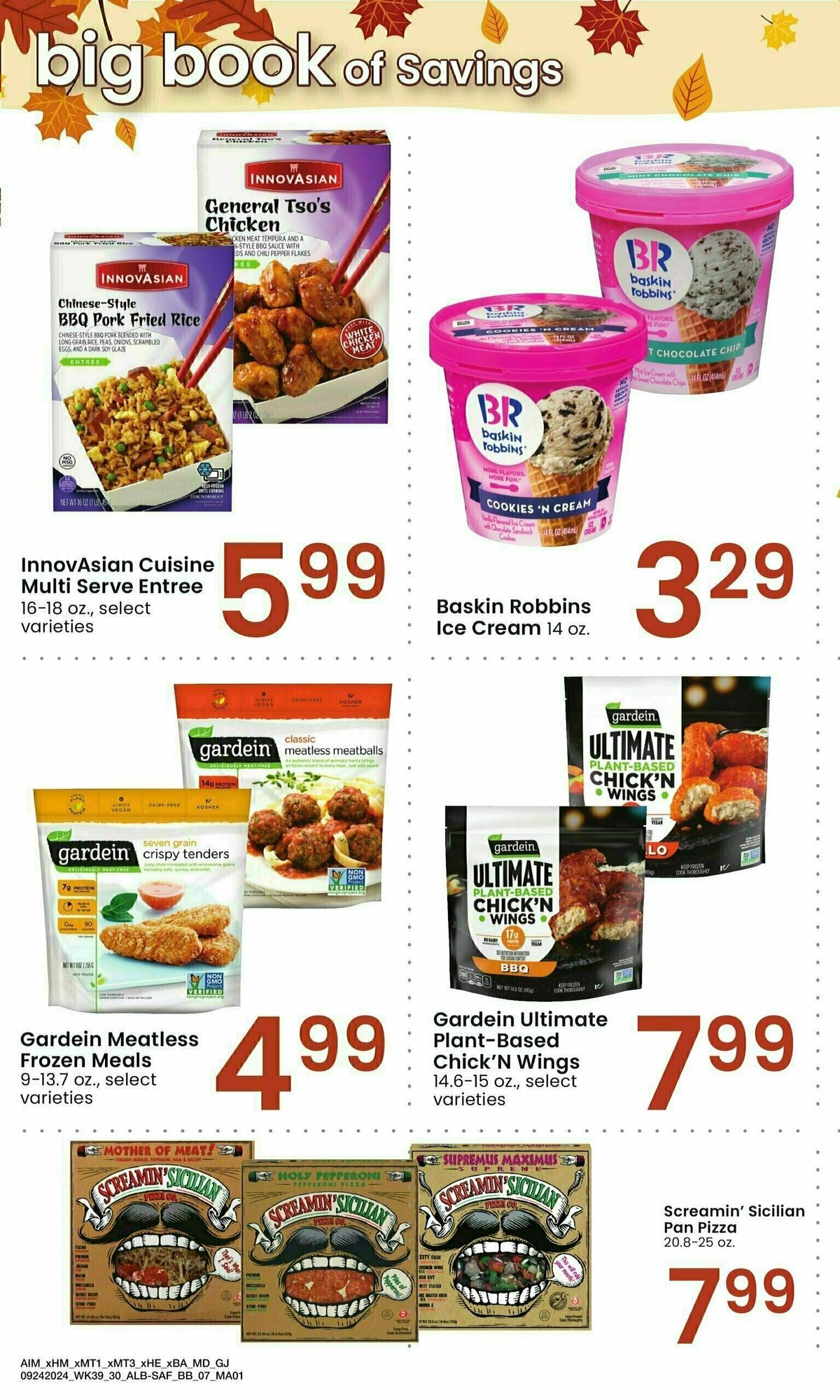 Albertsons Big Book of Savings Weekly Ad from September 24