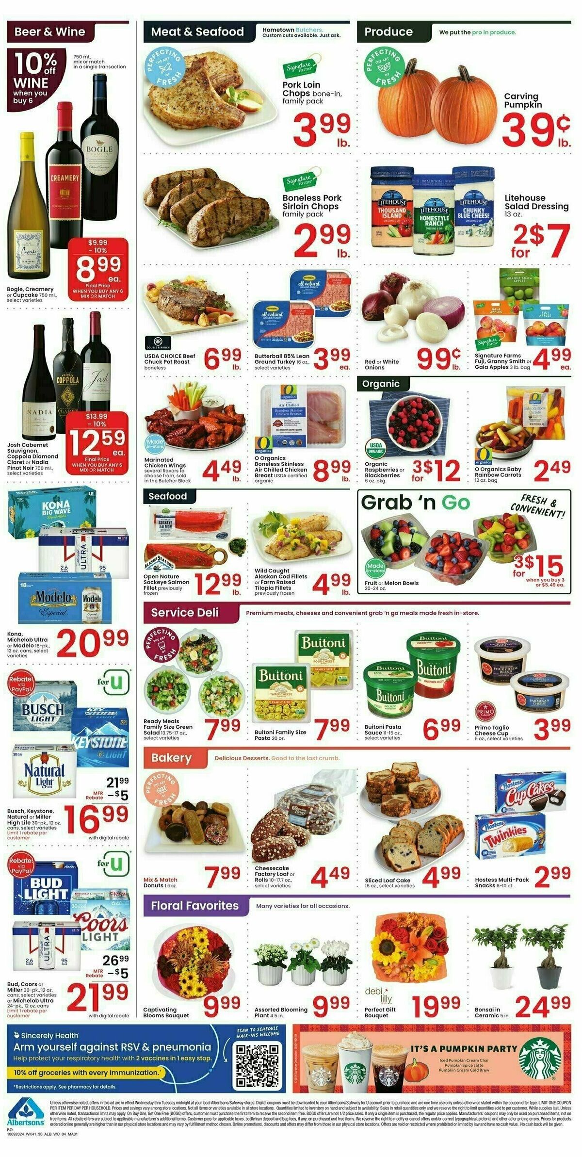 Albertsons Weekly Ad from October 9