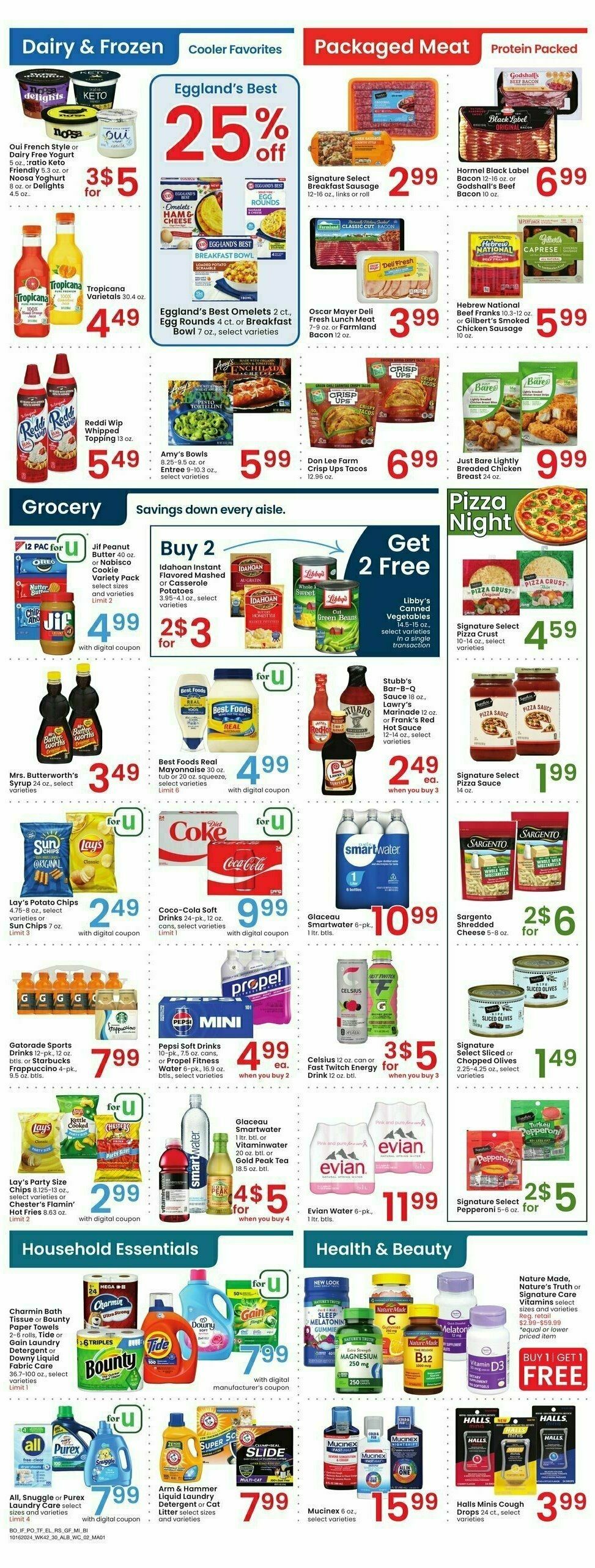 Albertsons Weekly Ad from October 16