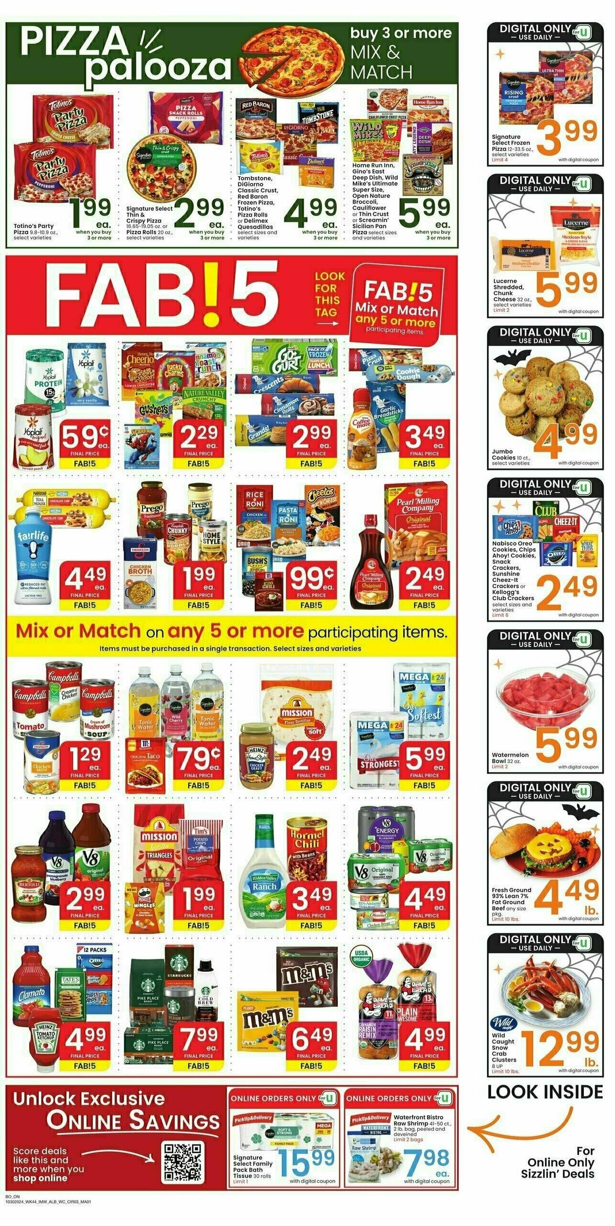 Albertsons Weekly Ad from October 30