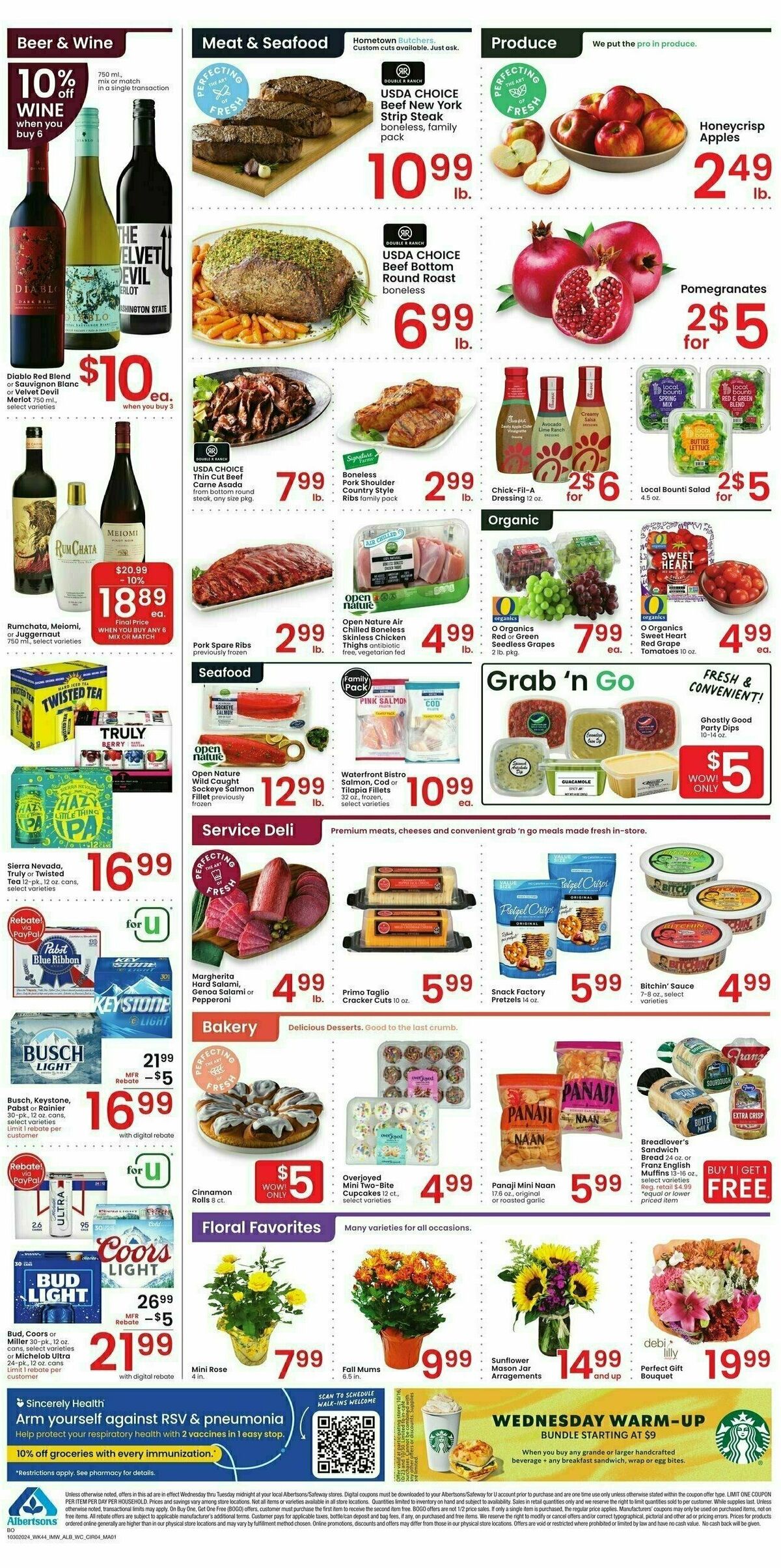 Albertsons Weekly Ad from October 30