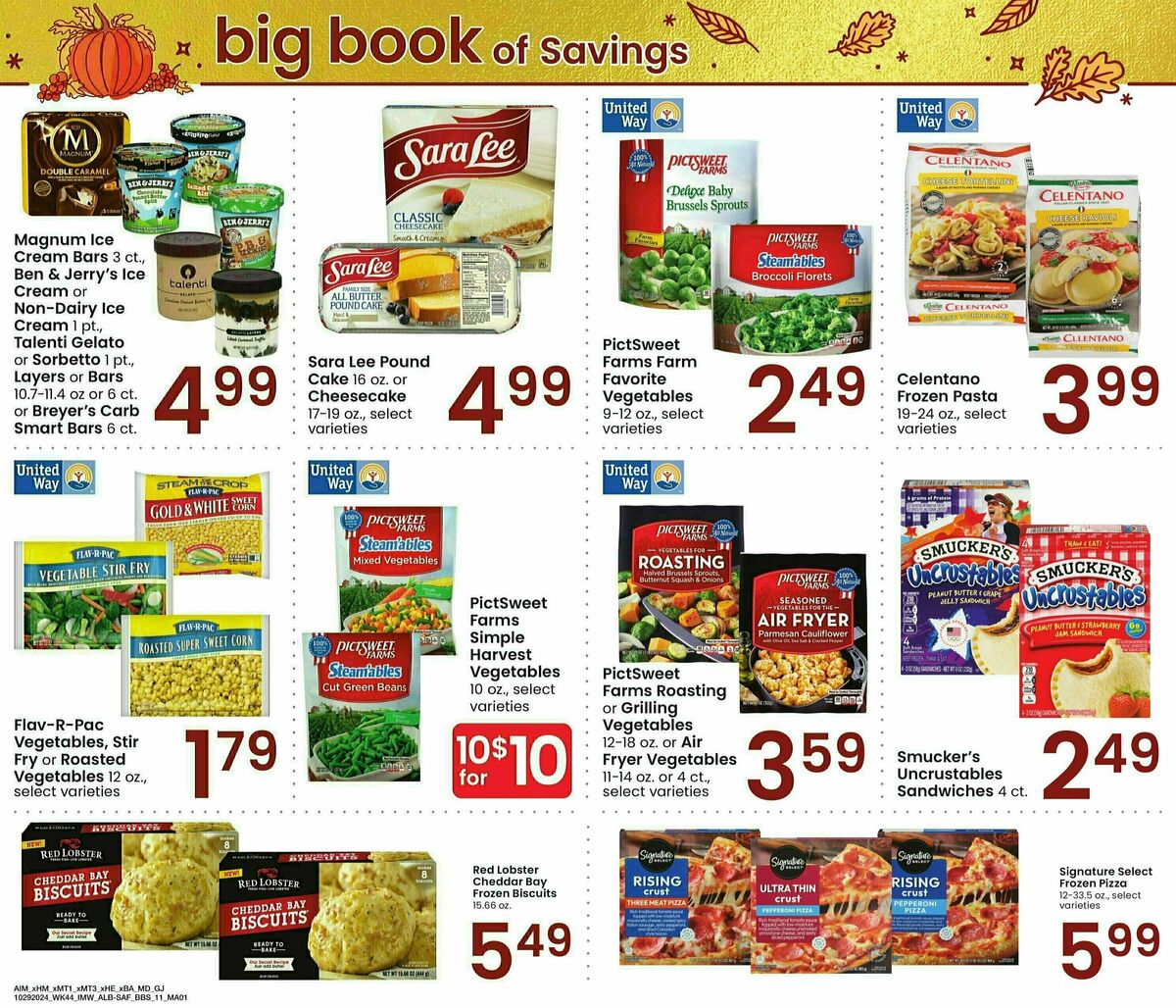 Albertsons Big Book of Savings Weekly Ad from October 29