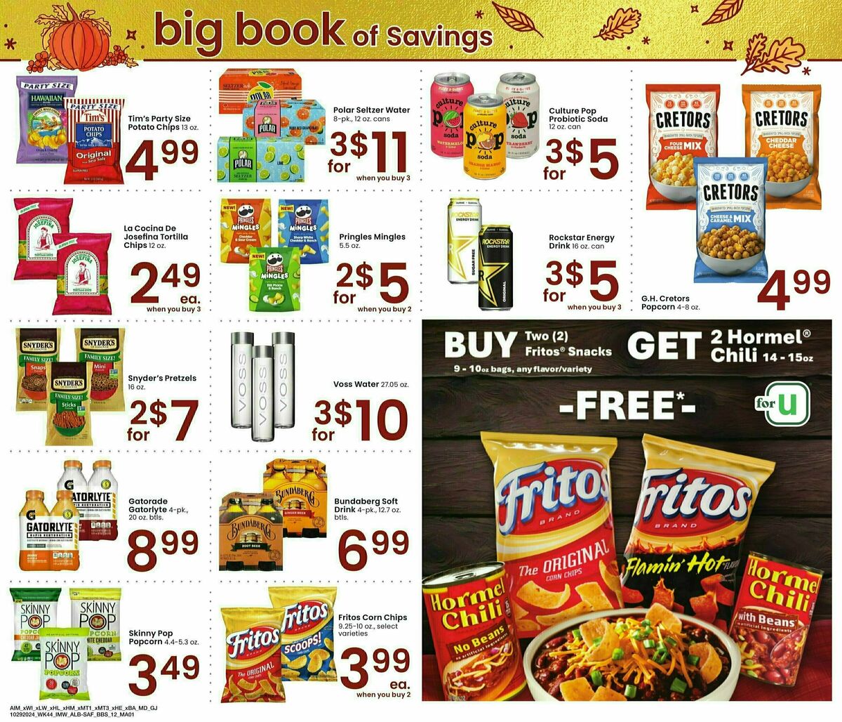 Albertsons Big Book of Savings Weekly Ad from October 29