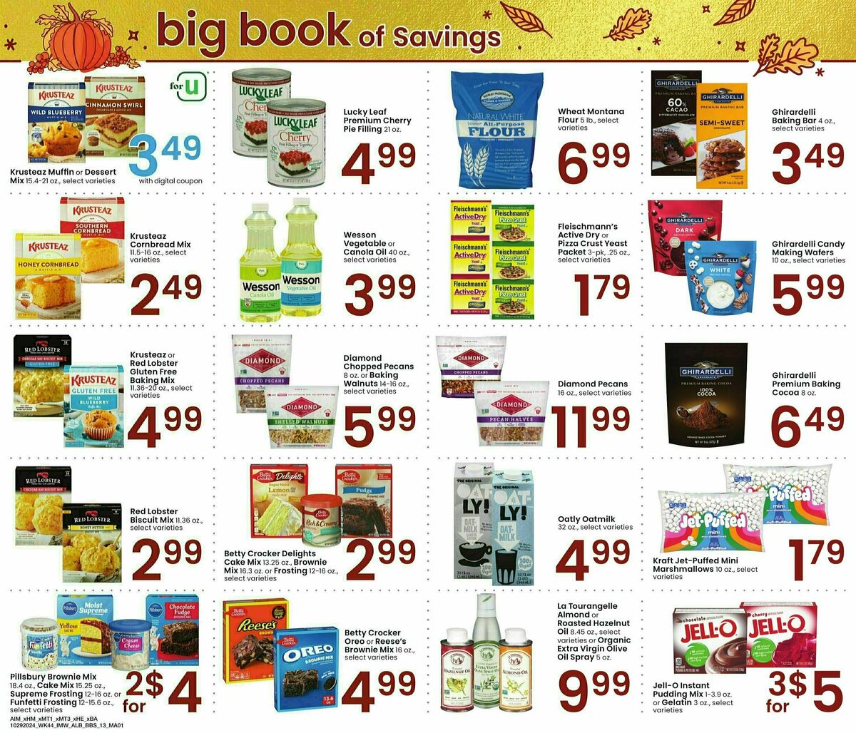 Albertsons Big Book of Savings Weekly Ad from October 29