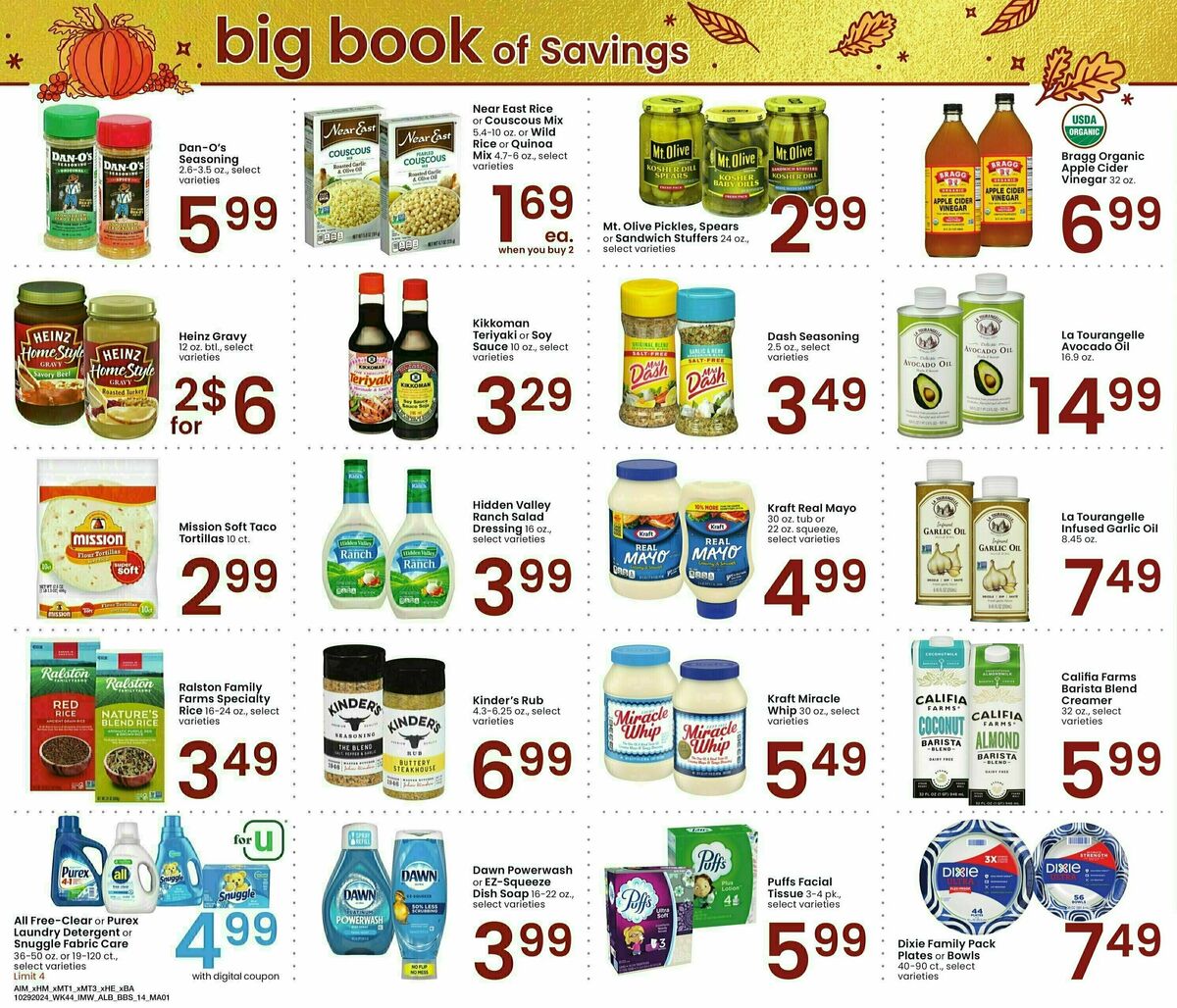 Albertsons Big Book of Savings Weekly Ad from October 29