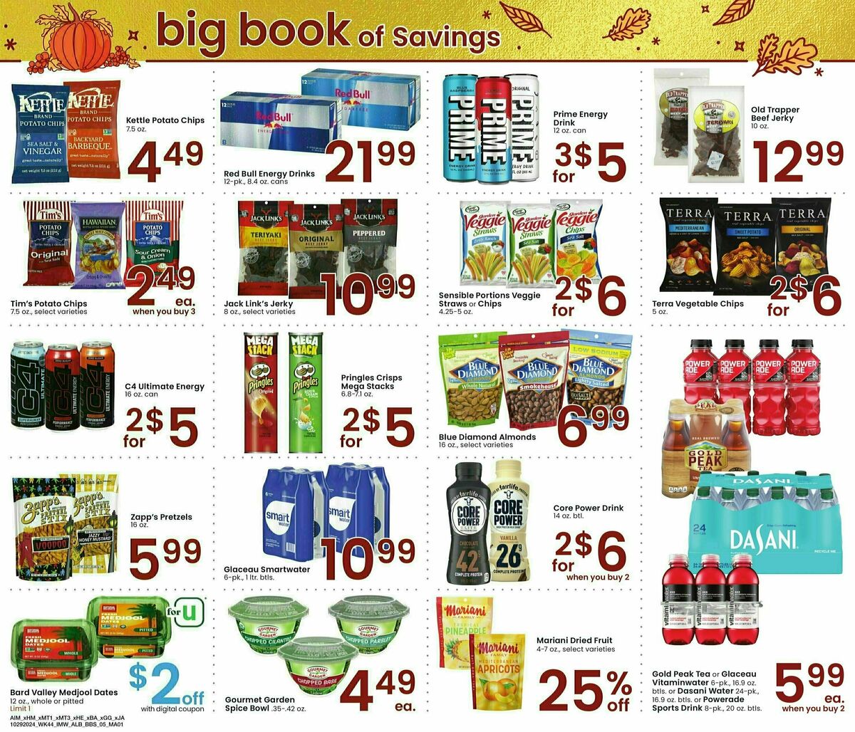 Albertsons Big Book of Savings Weekly Ad from October 29