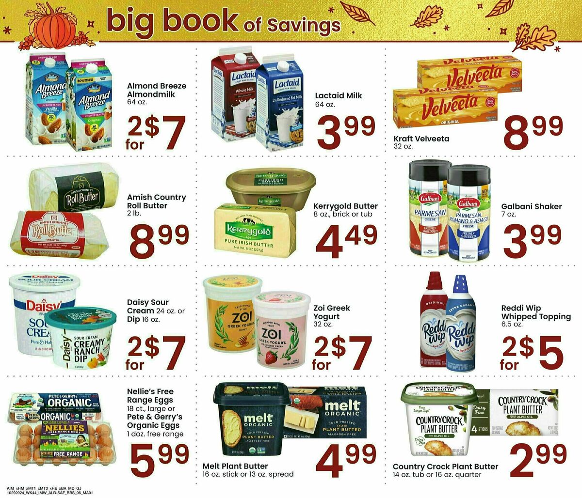 Albertsons Big Book of Savings Weekly Ad from October 29