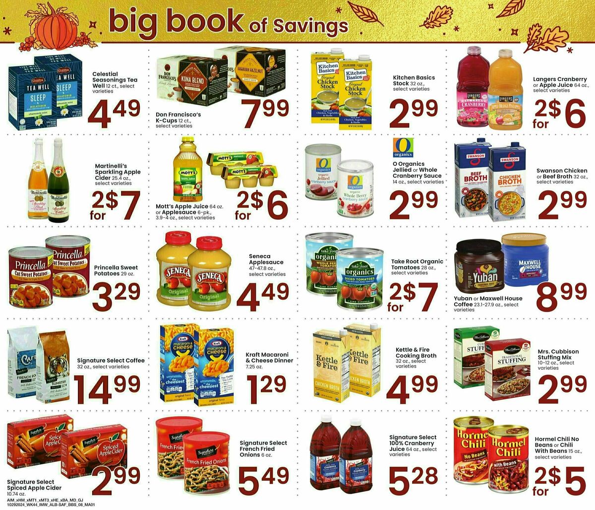 Albertsons Big Book of Savings Weekly Ad from October 29