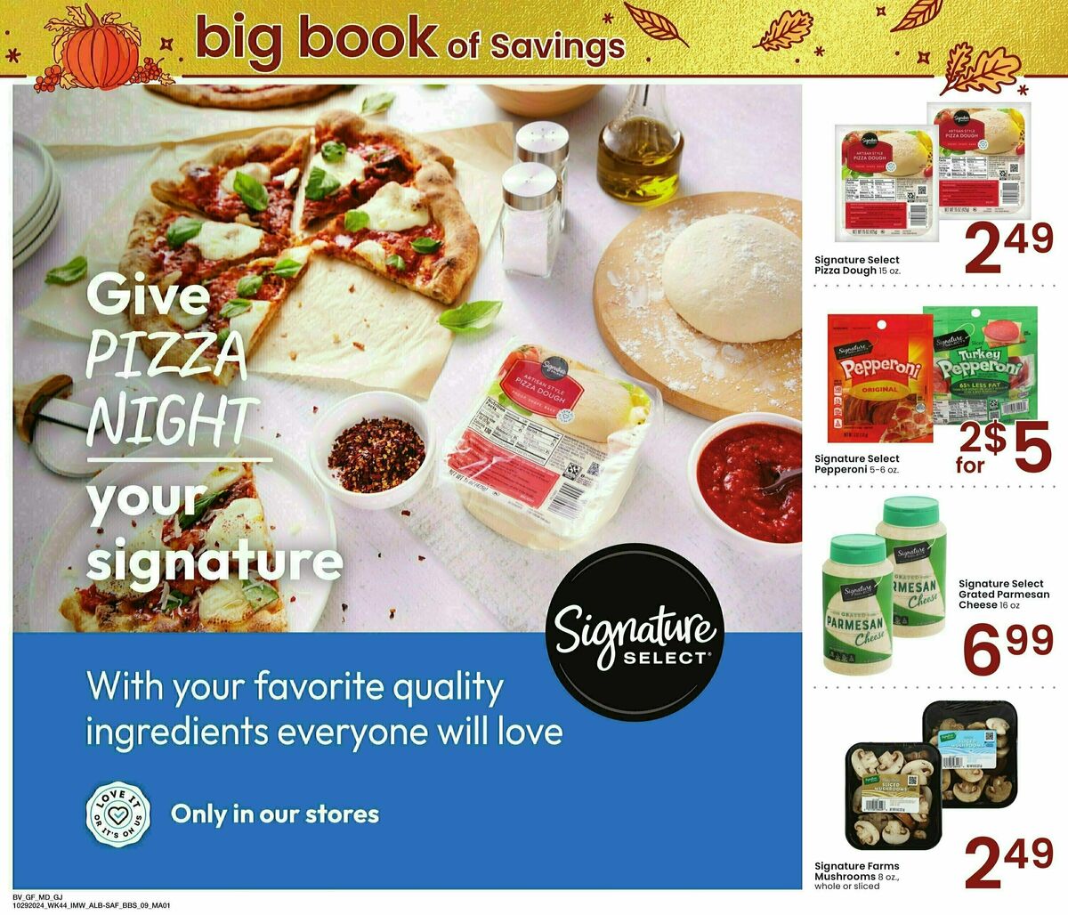 Albertsons Big Book of Savings Weekly Ad from October 29