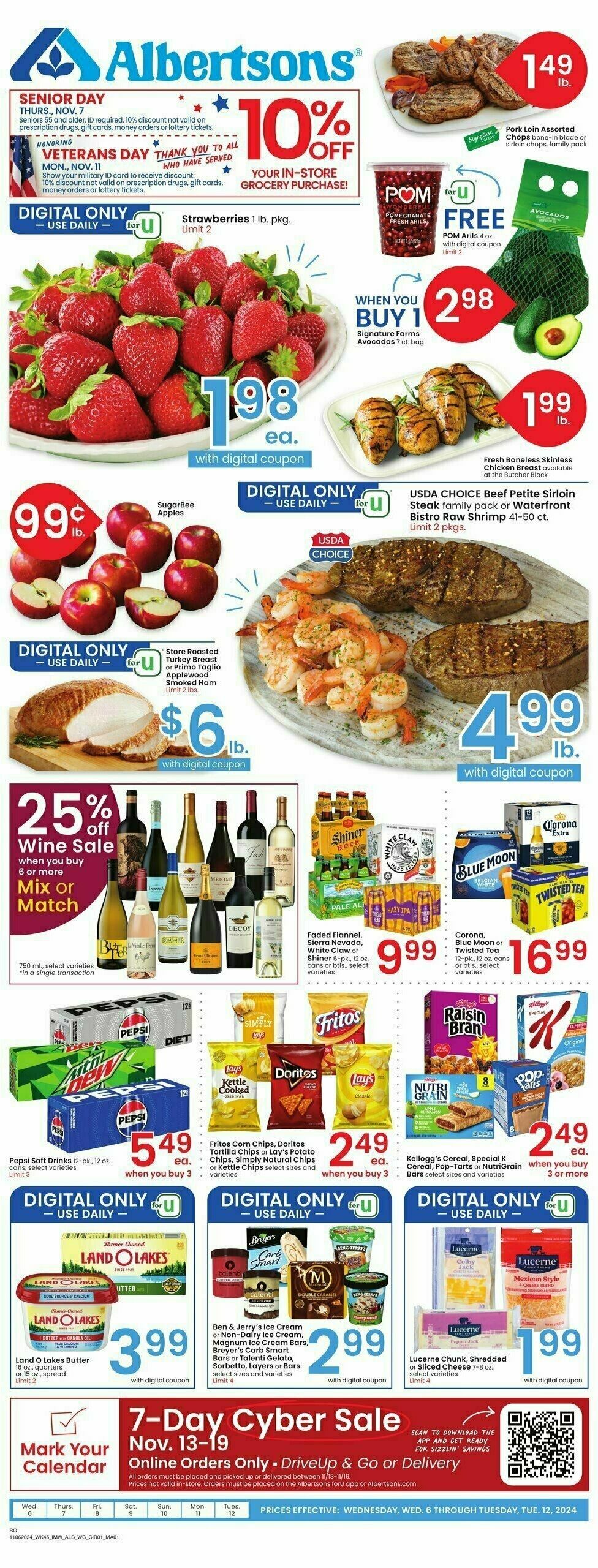 Albertsons Weekly Ad from November 6