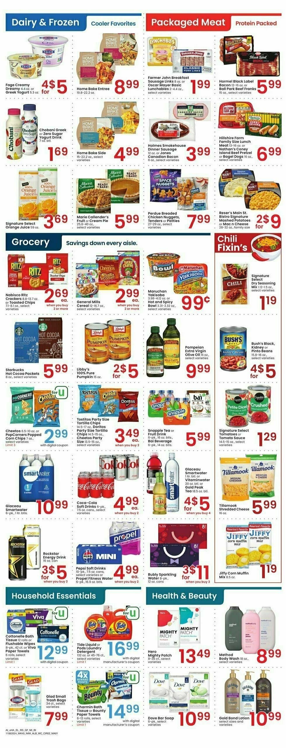 Albertsons Weekly Ad from November 6