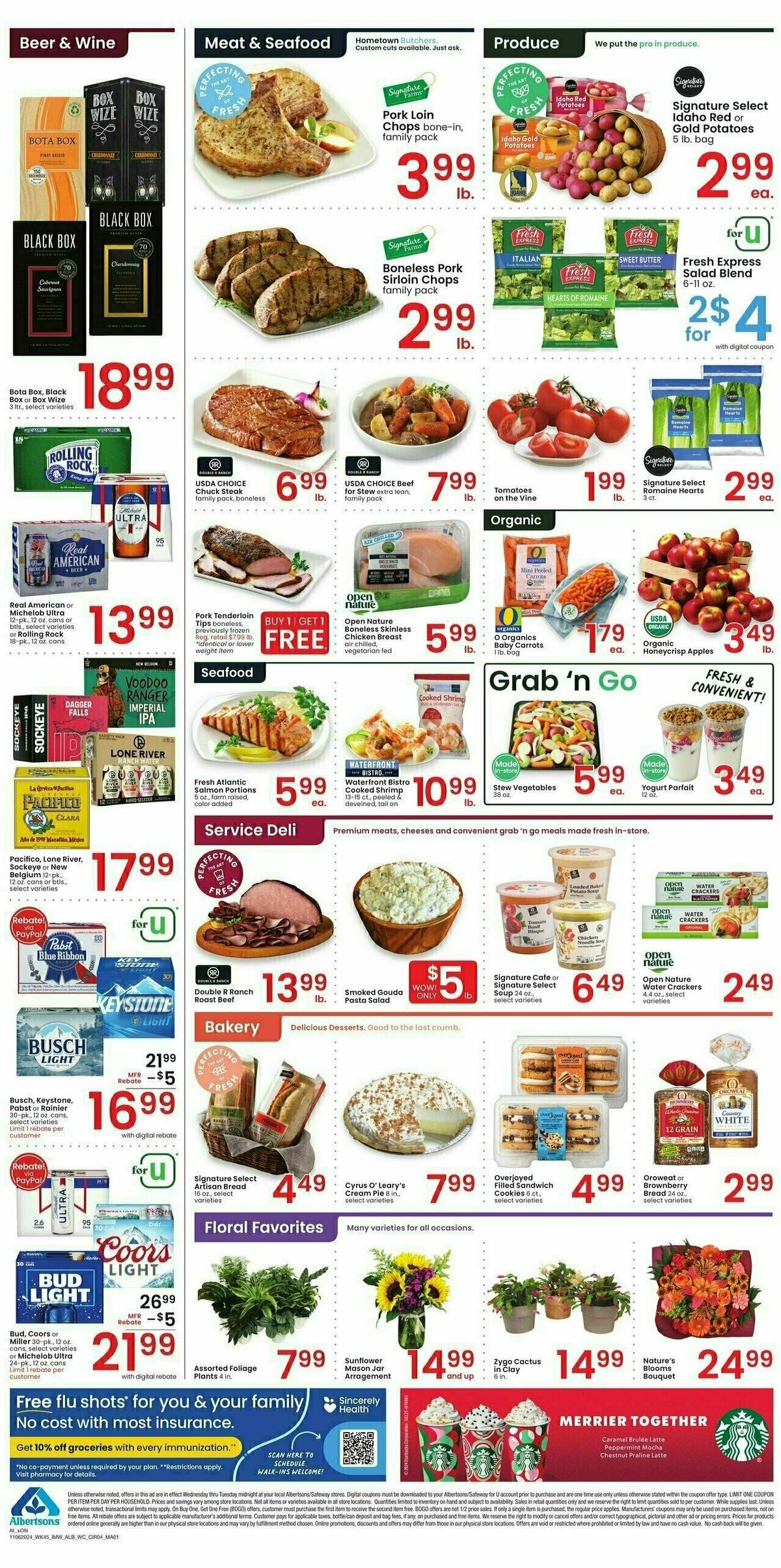 Albertsons Weekly Ad from November 6