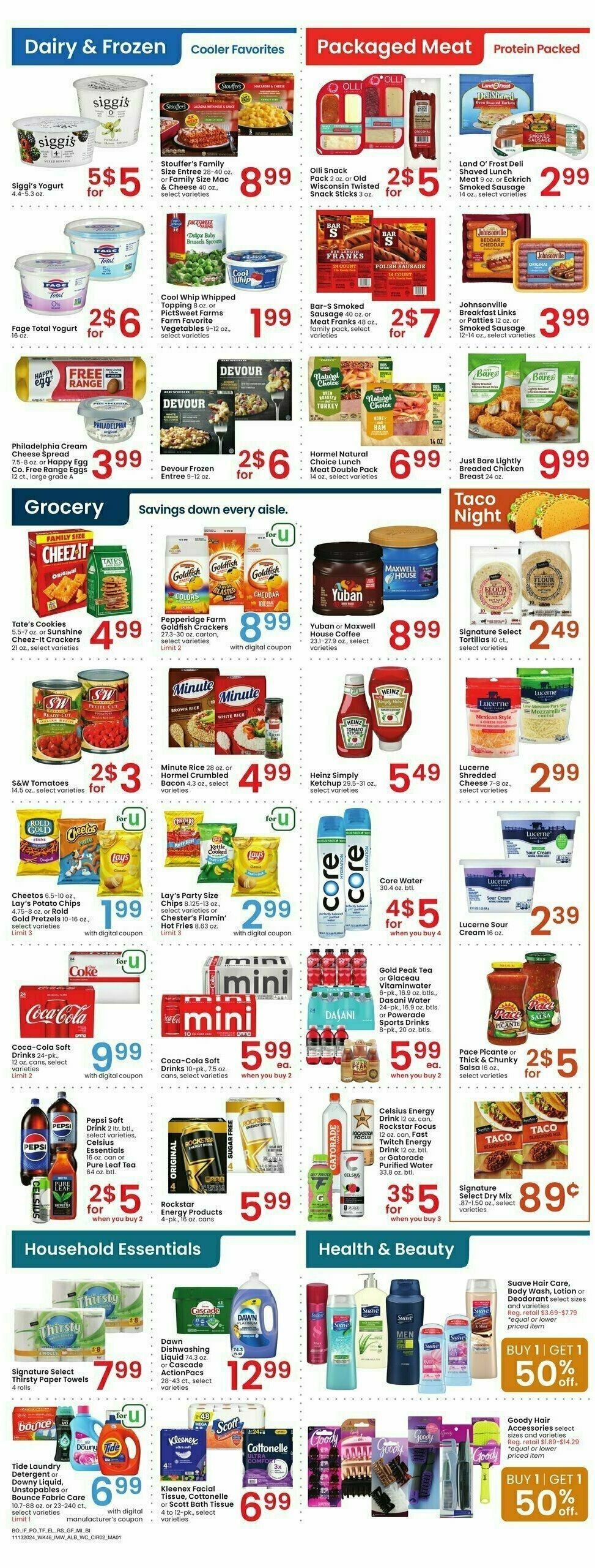 Albertsons Weekly Ad from November 13