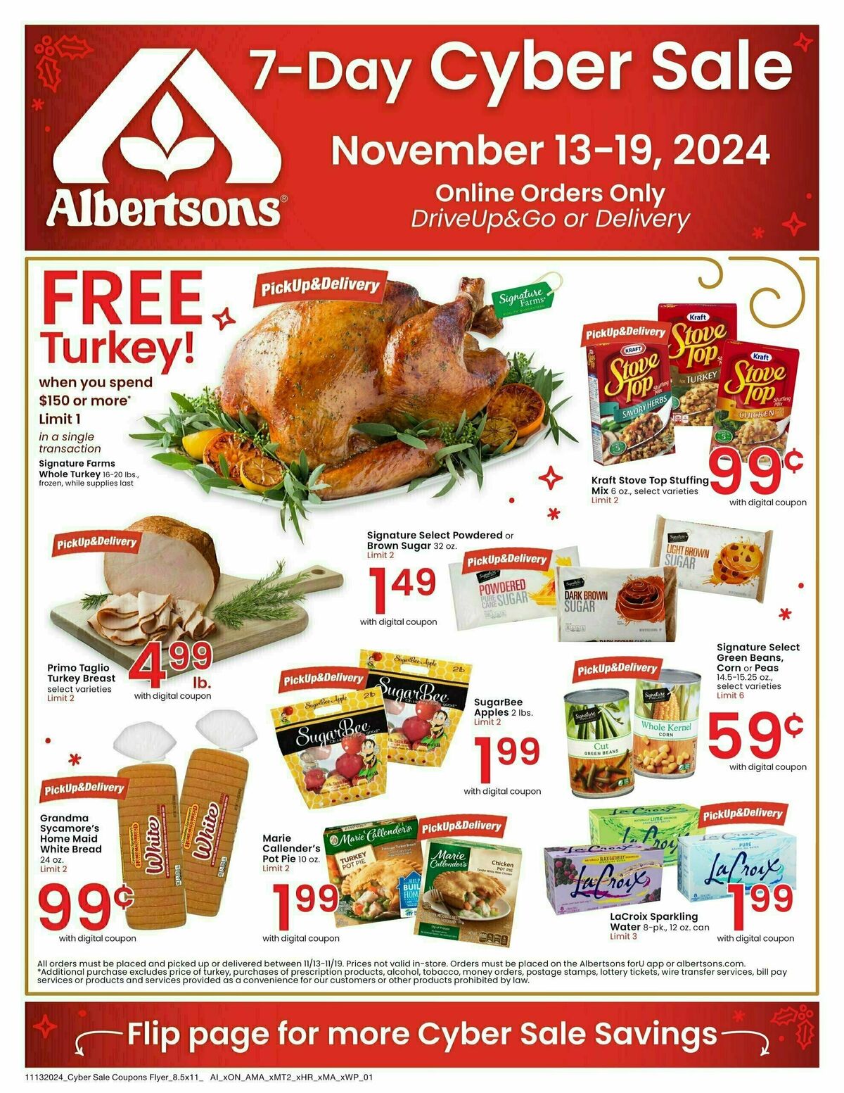 Albertsons Weekly Ad from November 13