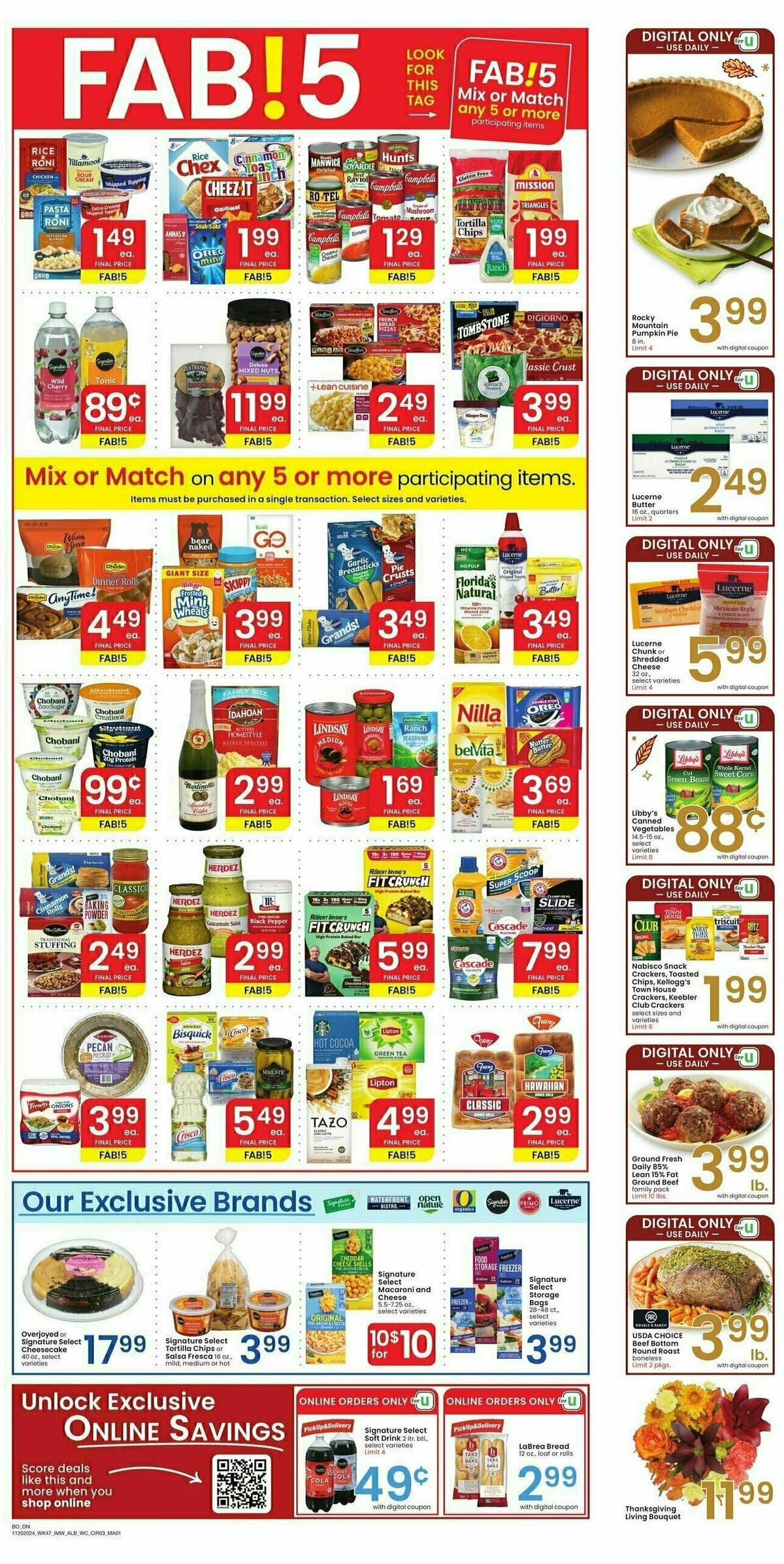 Albertsons Weekly Ad from November 20