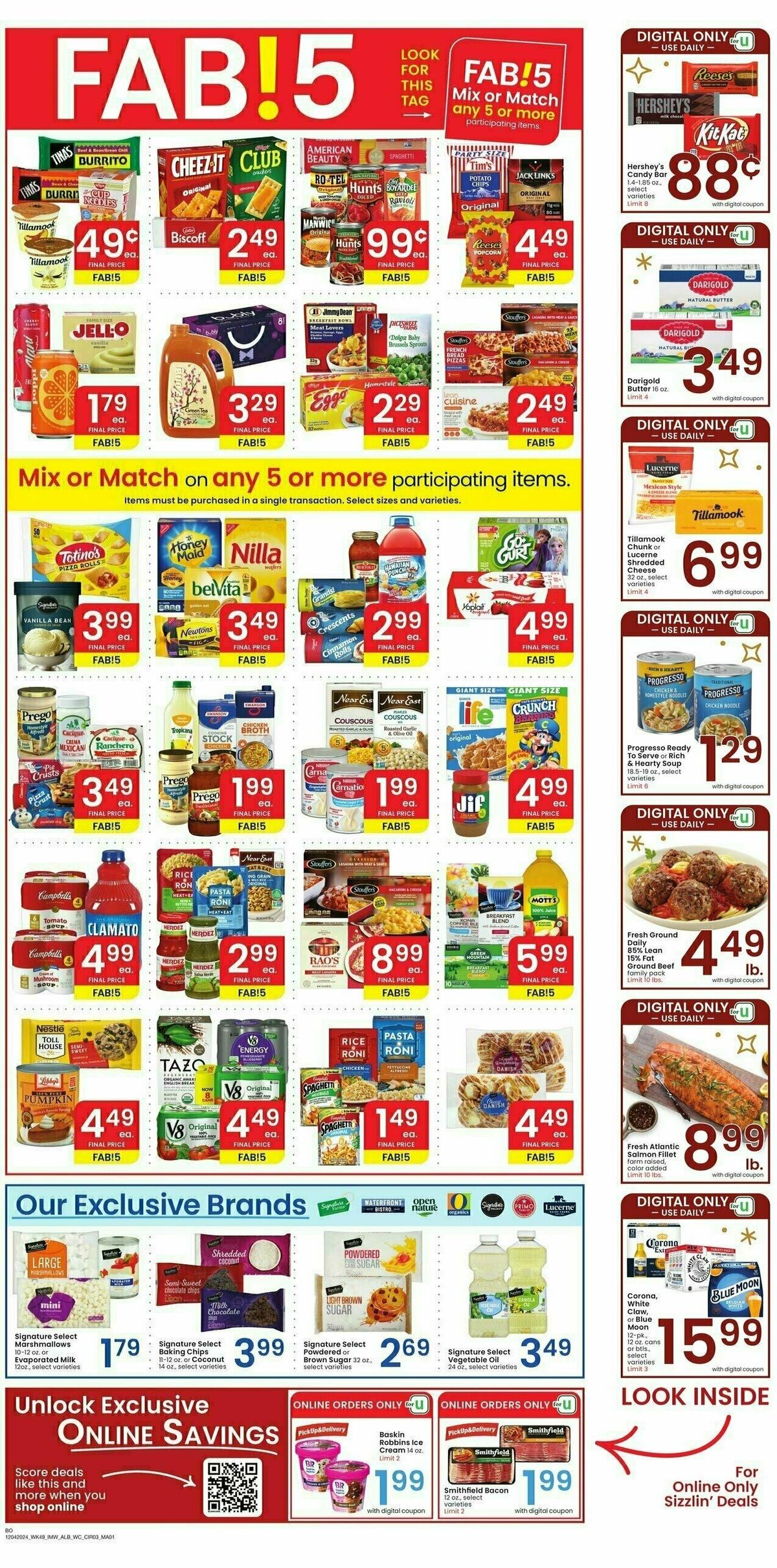 Albertsons Weekly Ad from December 4