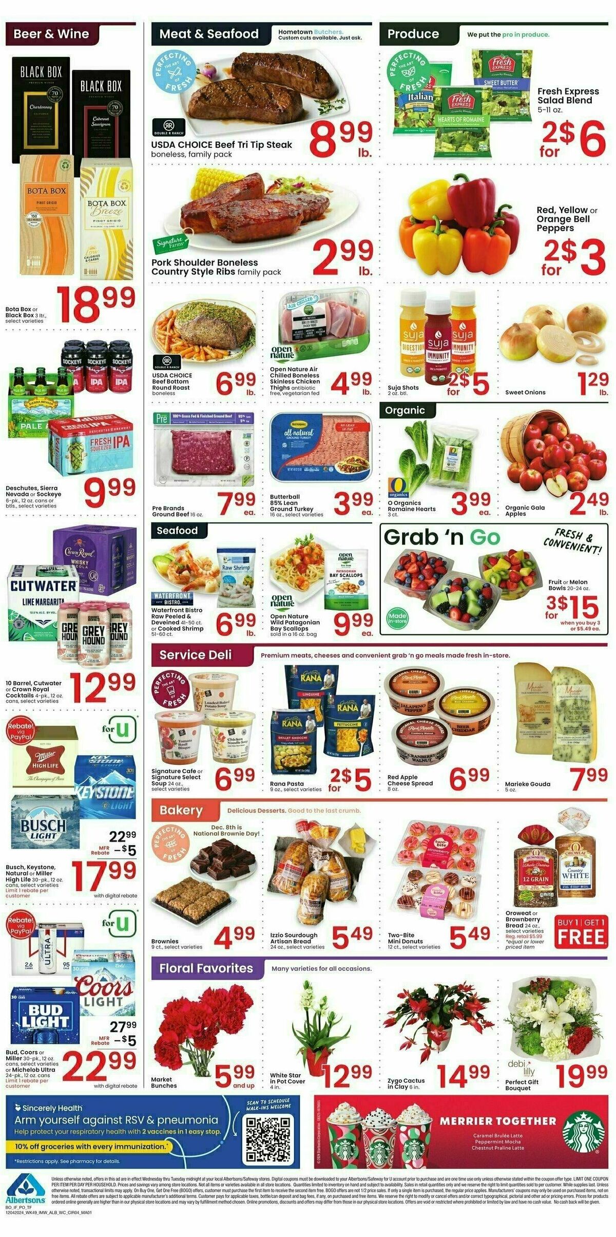 Albertsons Weekly Ad from December 4