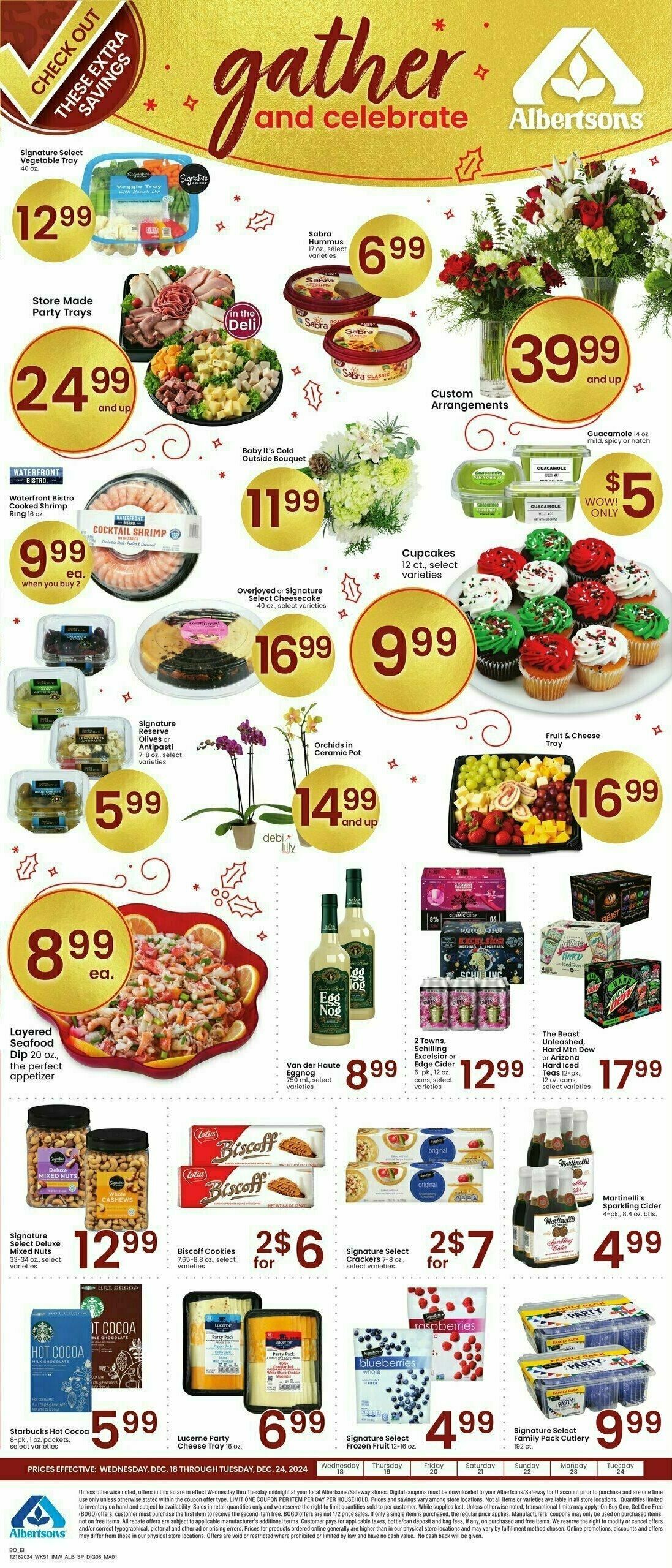 Albertsons Specialty Publication Weekly Ad from December 17