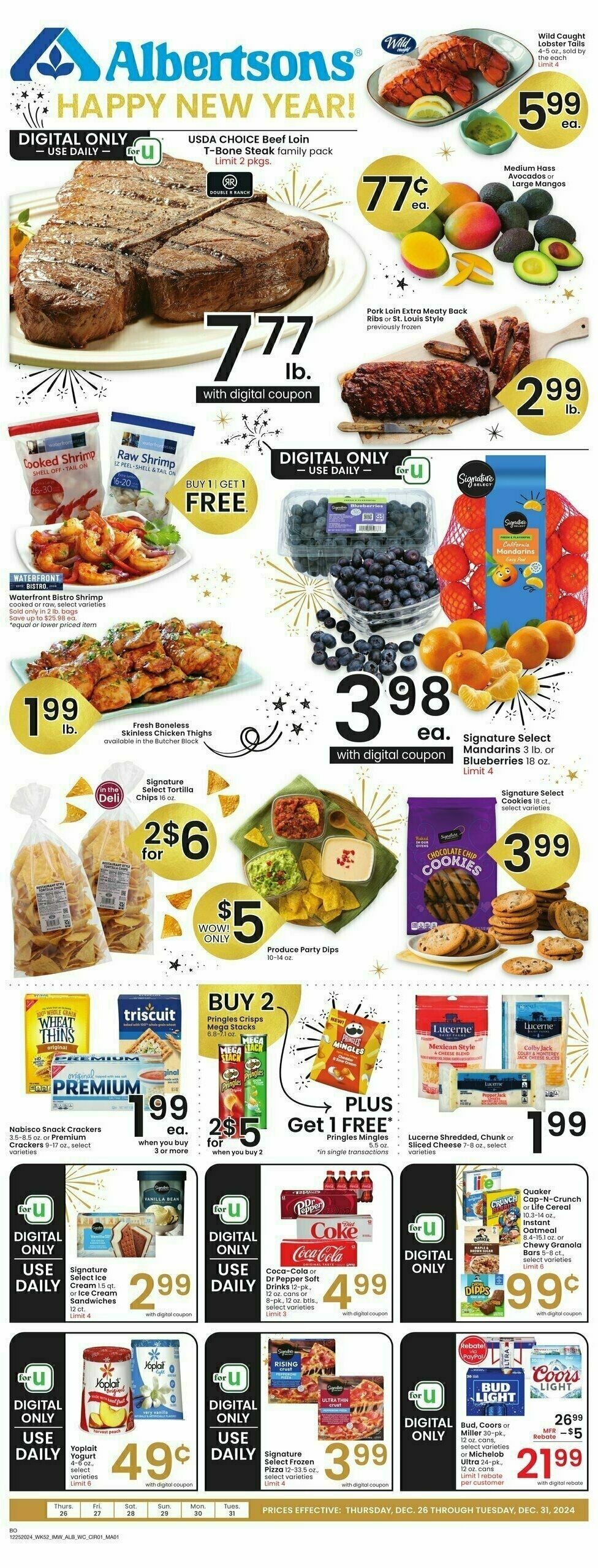 Albertsons Weekly Ad from December 26