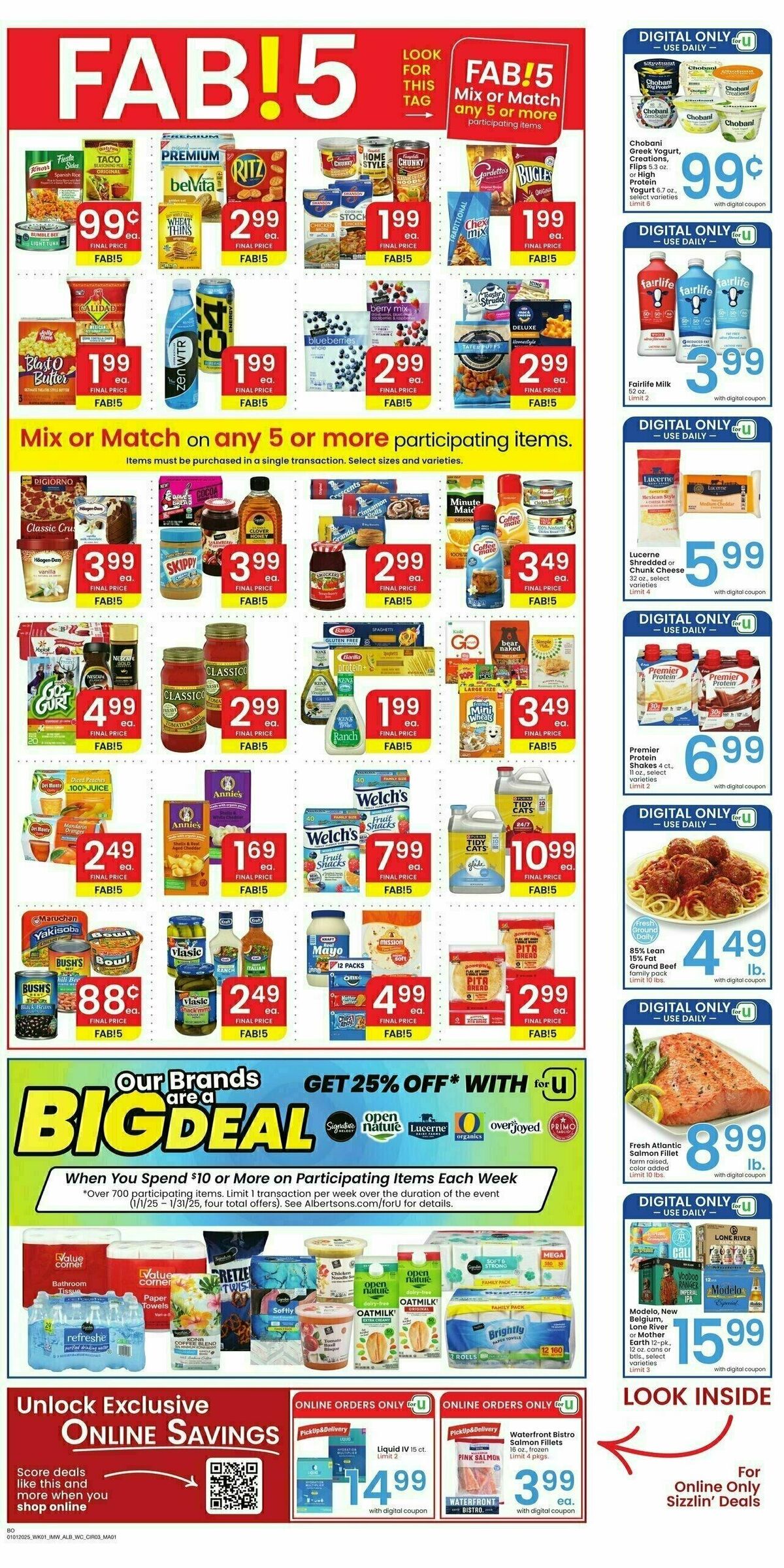 Albertsons Weekly Ad from January 1