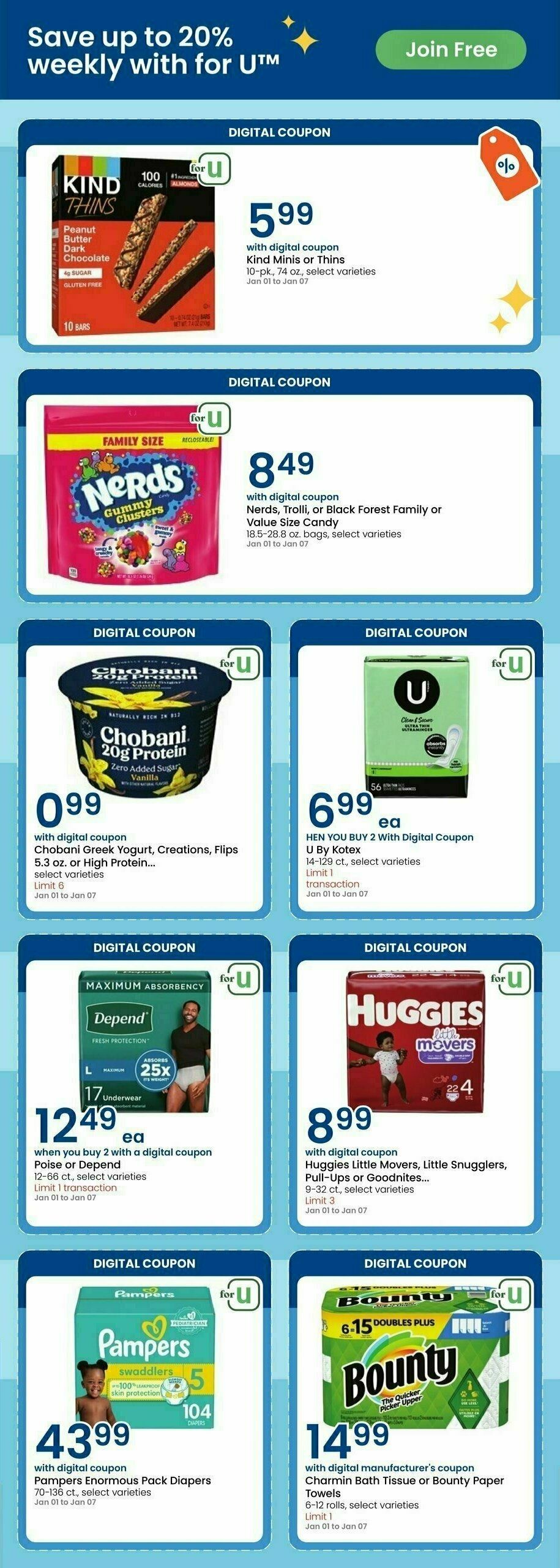 Albertsons Digital Offers Weekly Ad from January 1